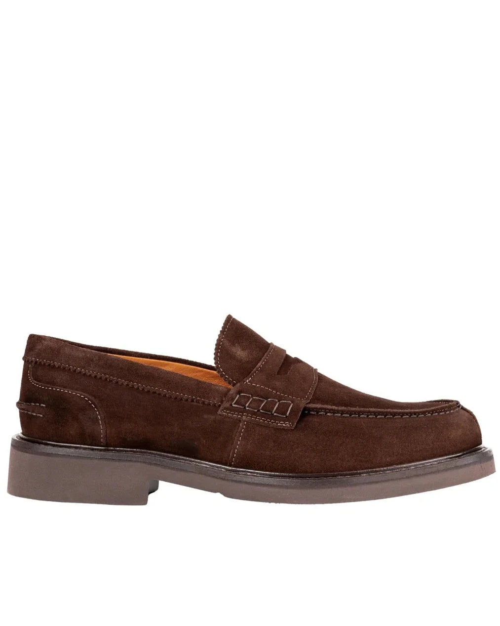 EXTON MOCASSINI COLLEGE SUEDE TERRA