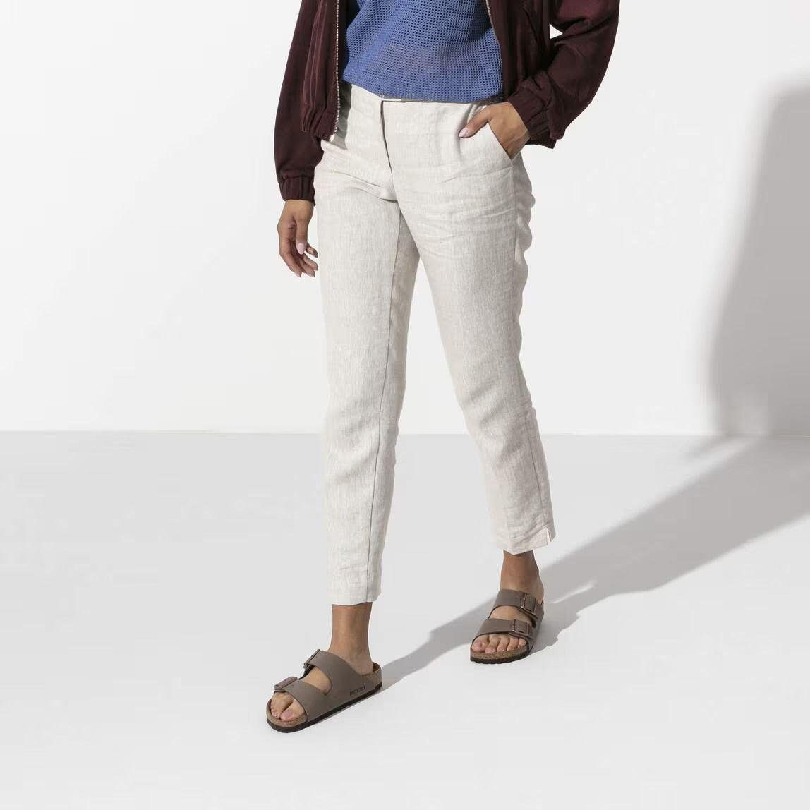 BIRKENSTOCK ARIZONA NUBUCK MOCHA DONNA