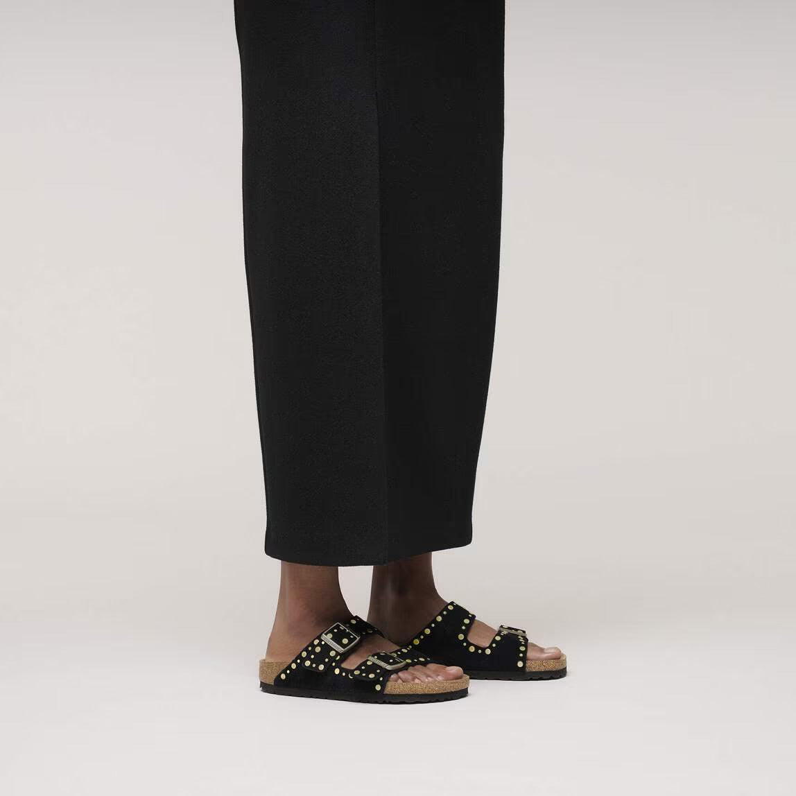 BIRKENSTOCK ARIZONA RIVET BLACK
