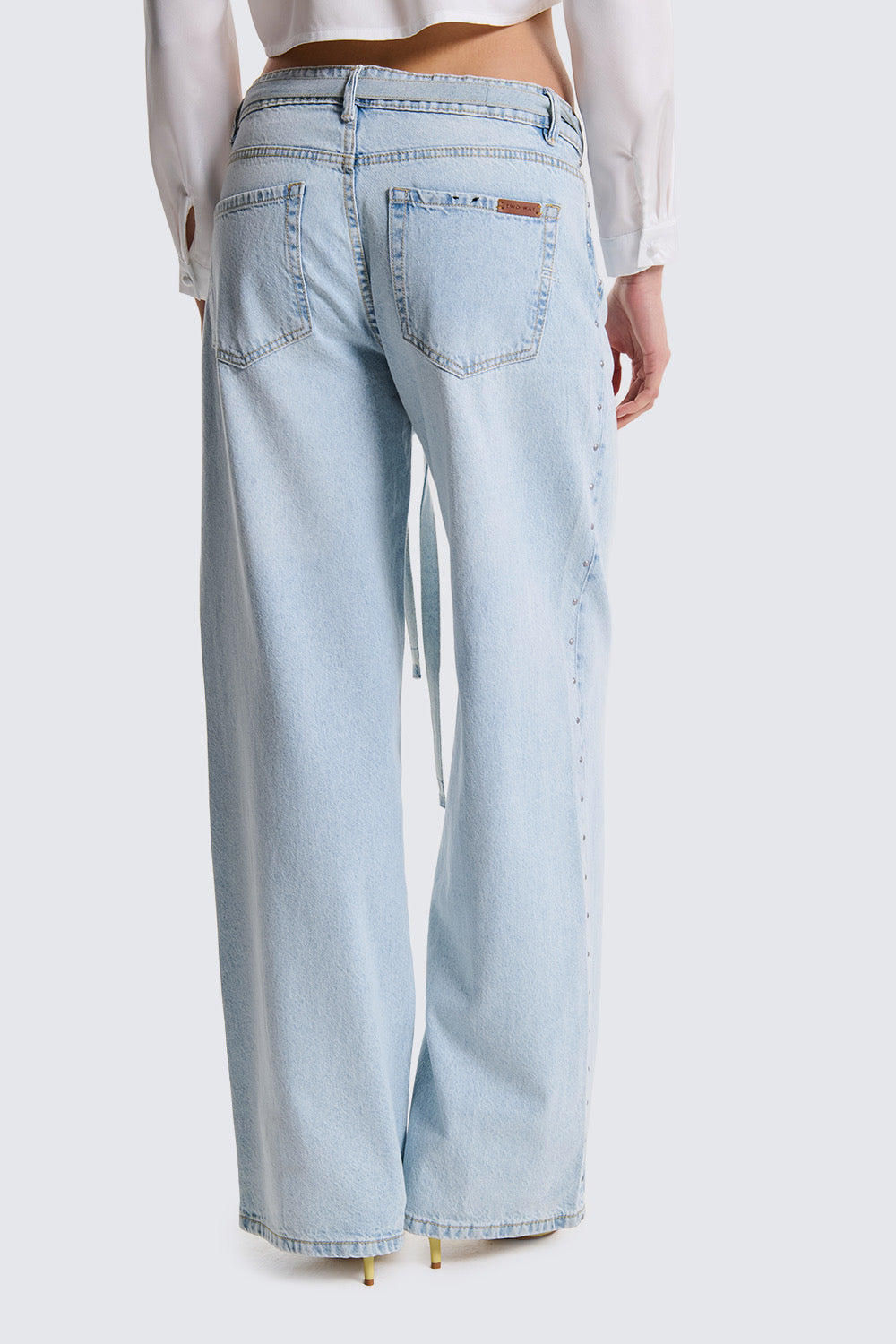TWO WAY JEANS BORCHIE DENIM CHIARO