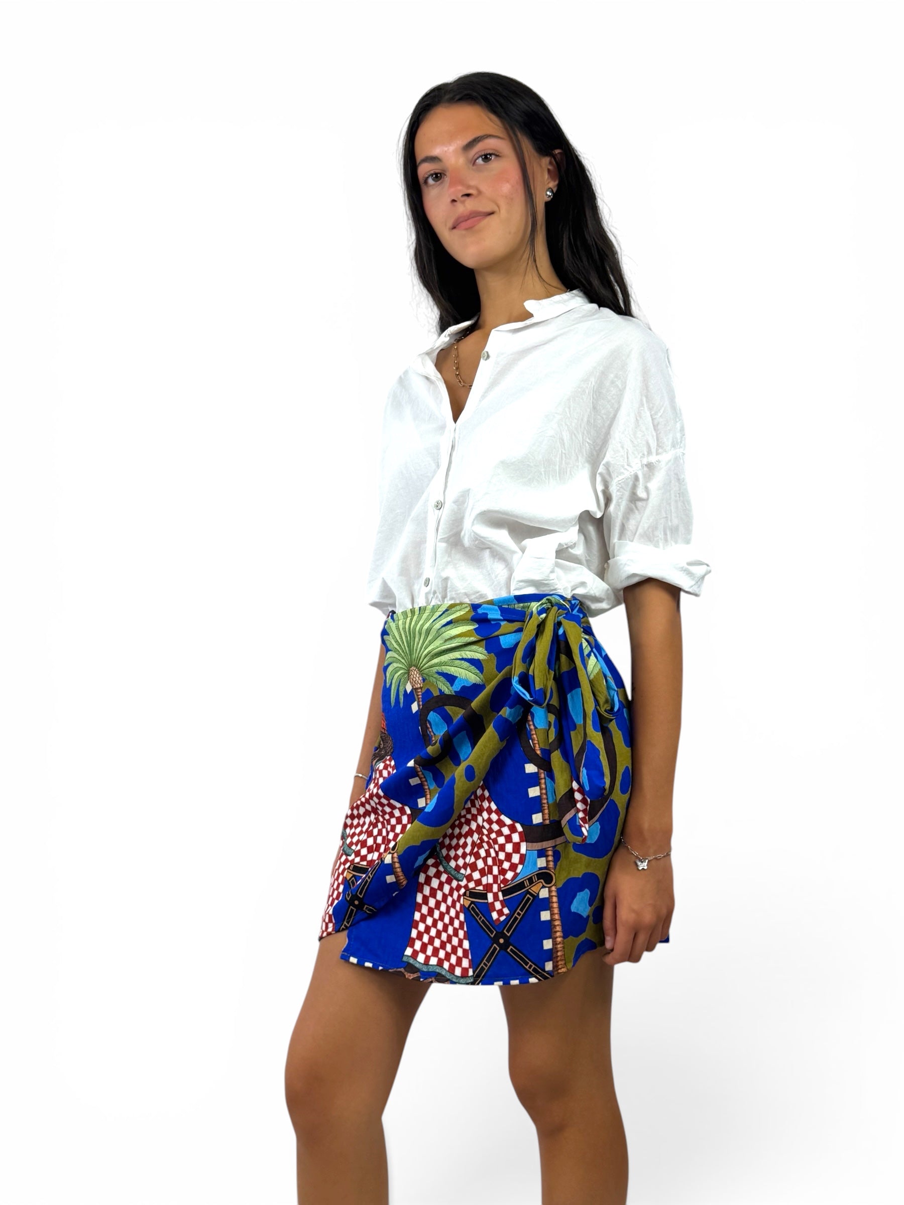 CECILE CAMICIA MUSSOLA BIANCA