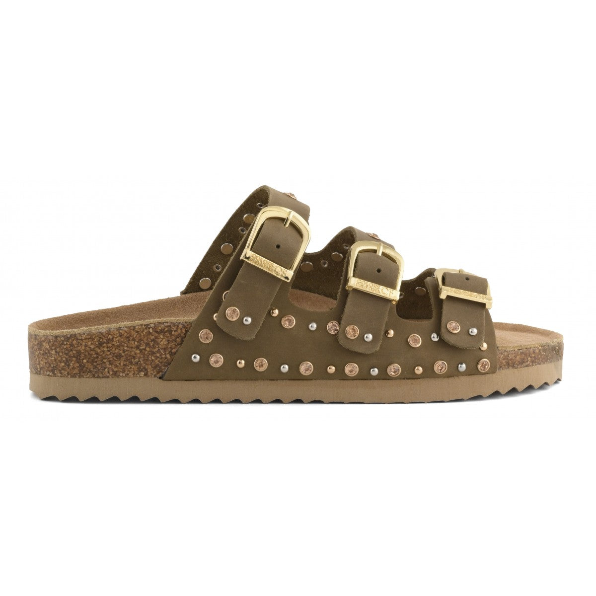 COLORS OF CALIFORNIA CIABATTA 3 FASCE MILITARE