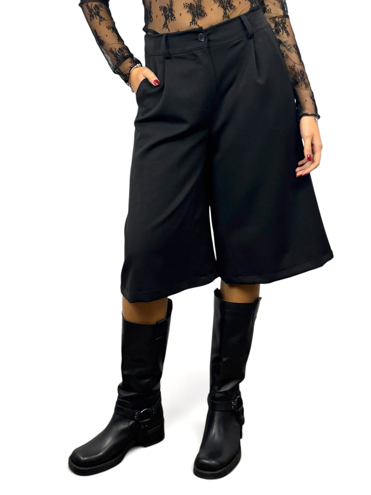 CECILE BERMUDA PENCE NERO