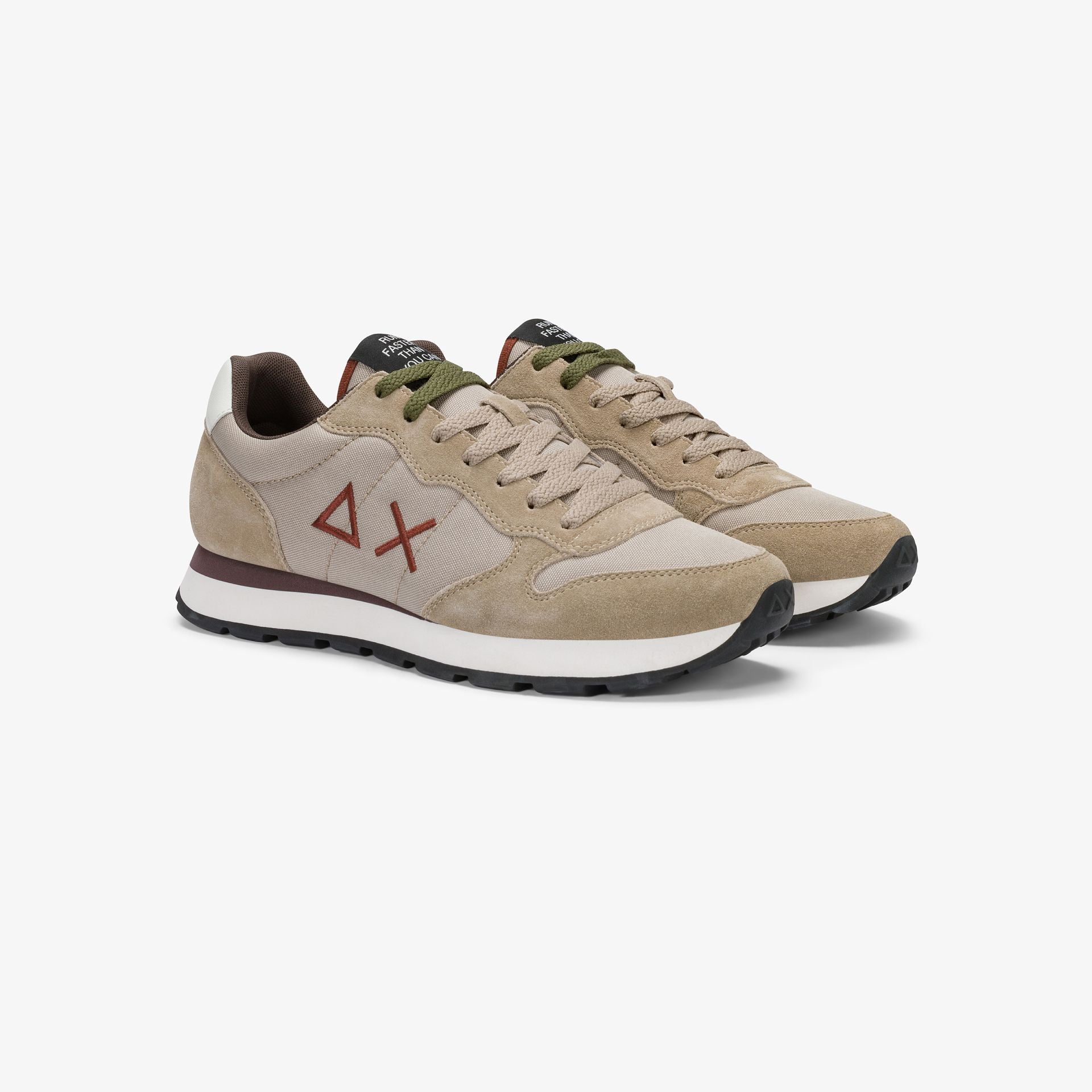 SUN68 SNEAKERS UOMO TOM SOLID BEIGE