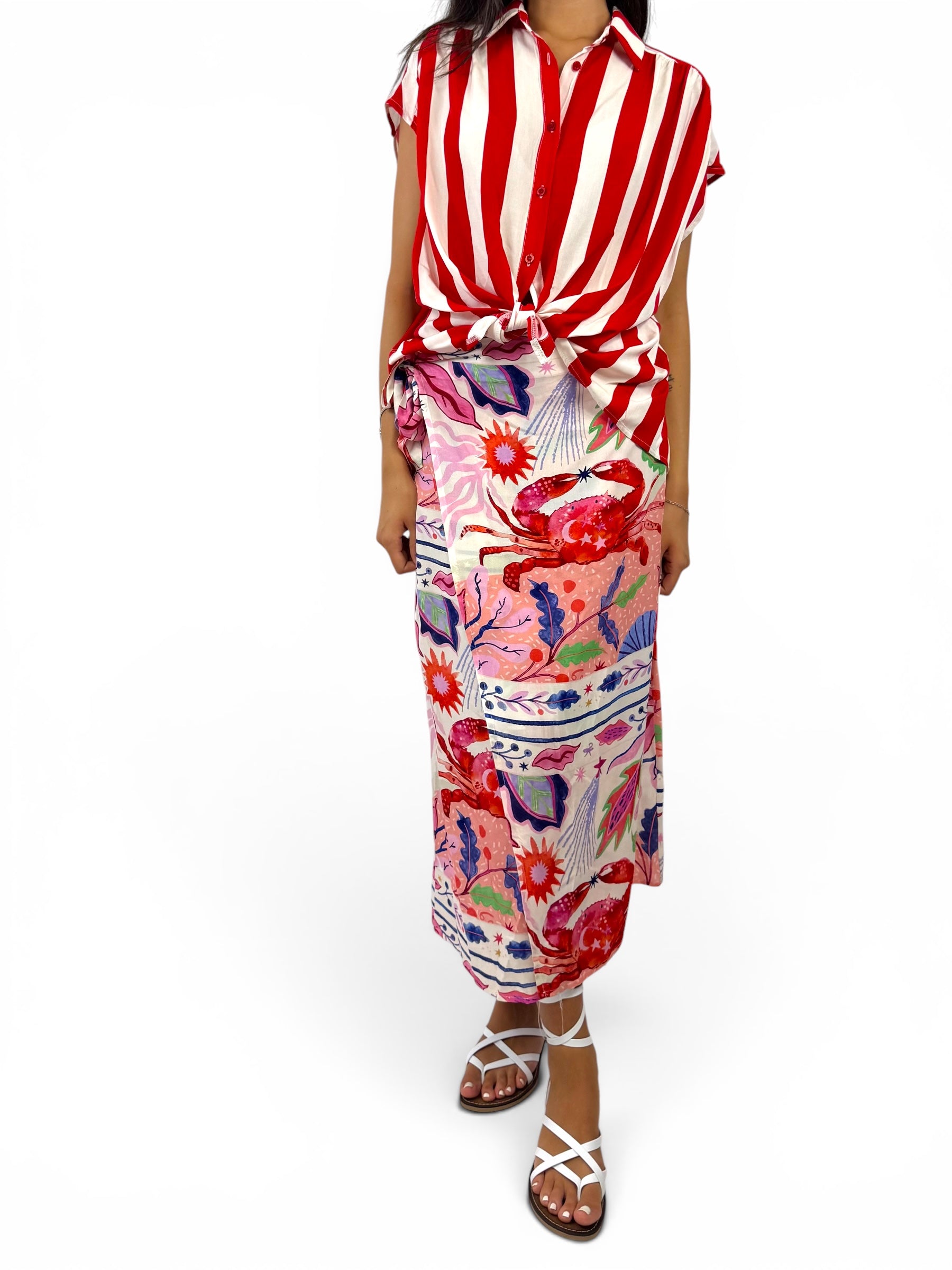 SUSY MIX GONNA PAREO ROSSO