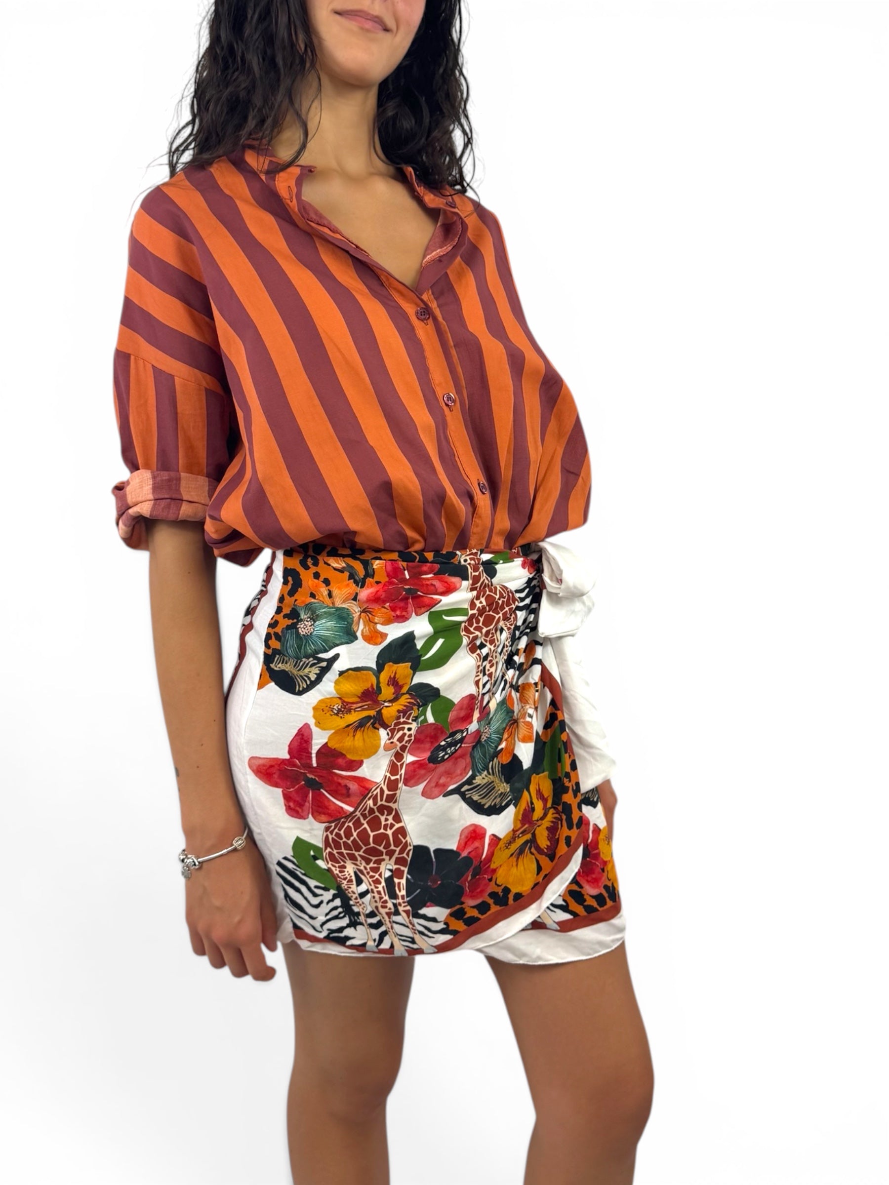 CECILE CAMICIA RIGHE COCCIO
