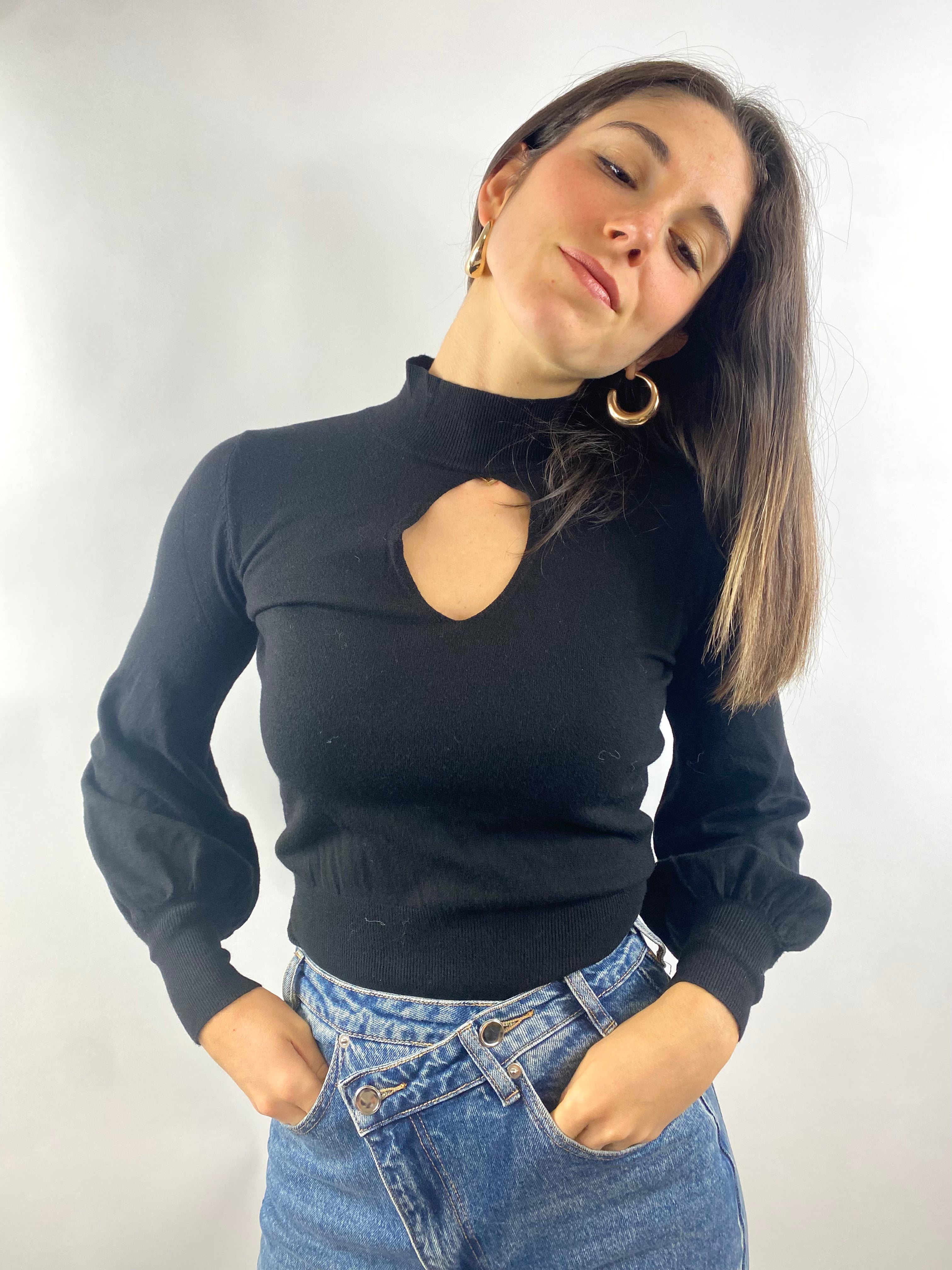 SUSY MIX MAGLIA NERA