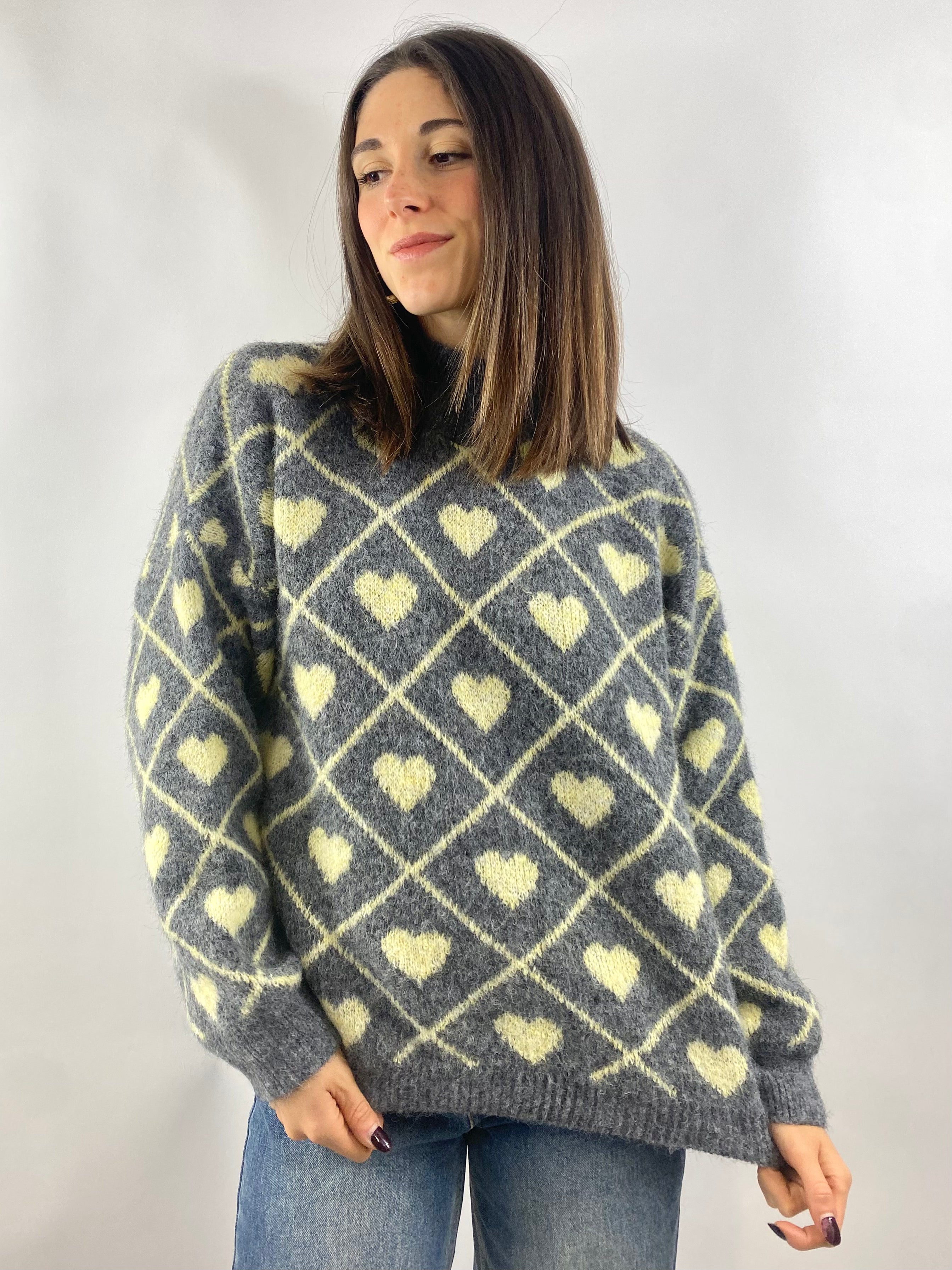 SUSY MIX MAGLIONE CUORI