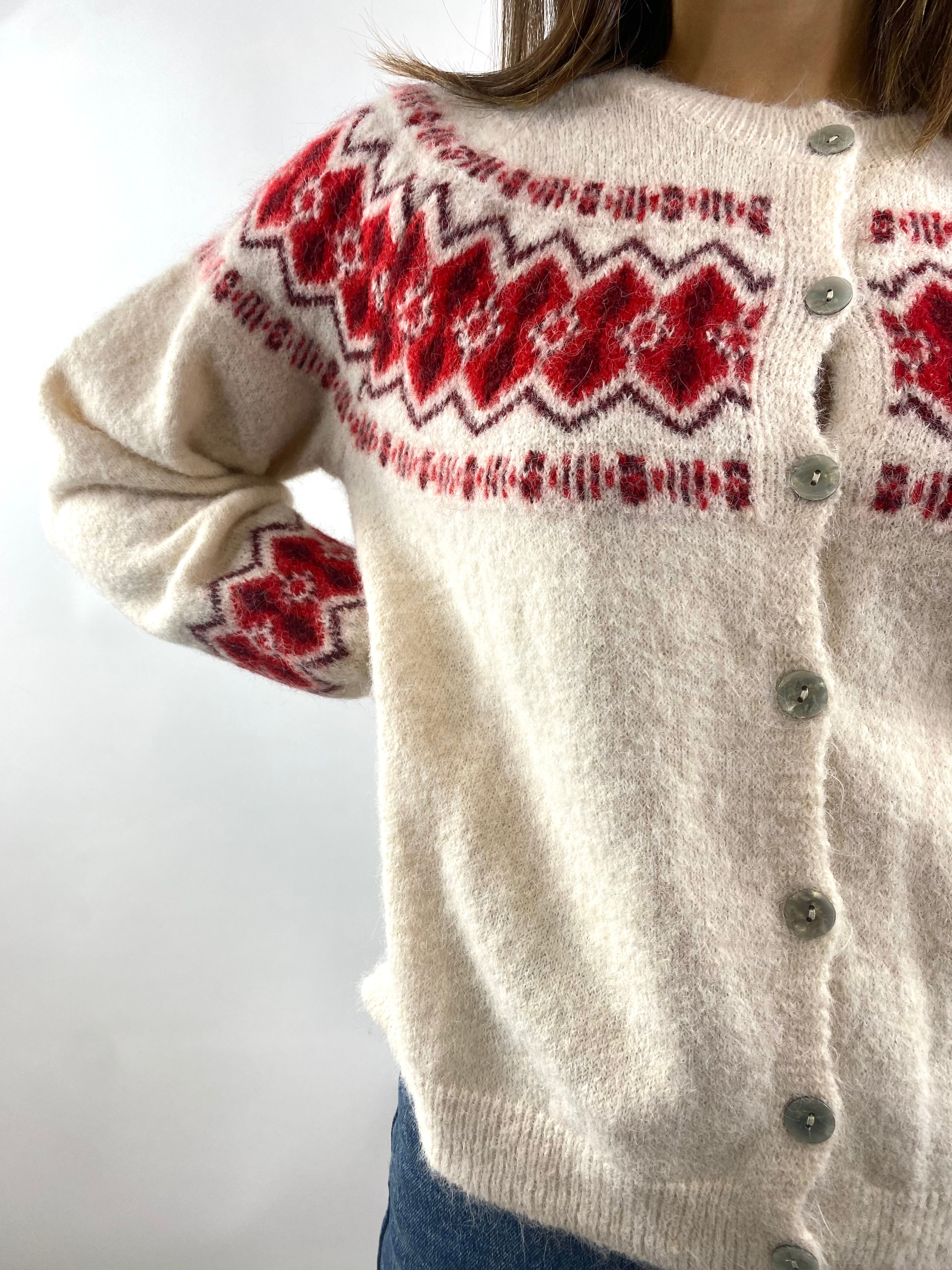 SUSY MIX CARDIGAN JAQUARD