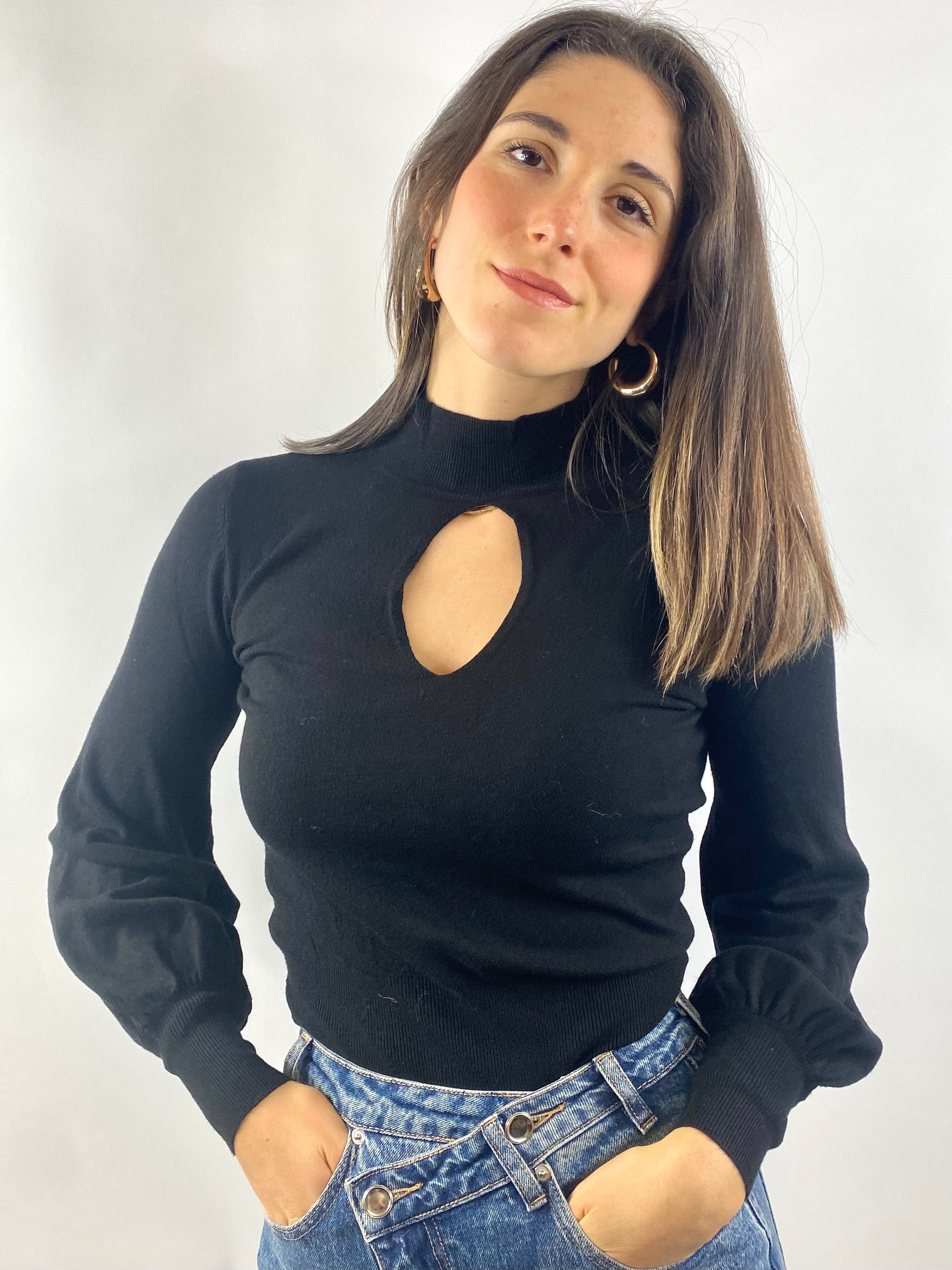 SUSY MIX MAGLIA NERA
