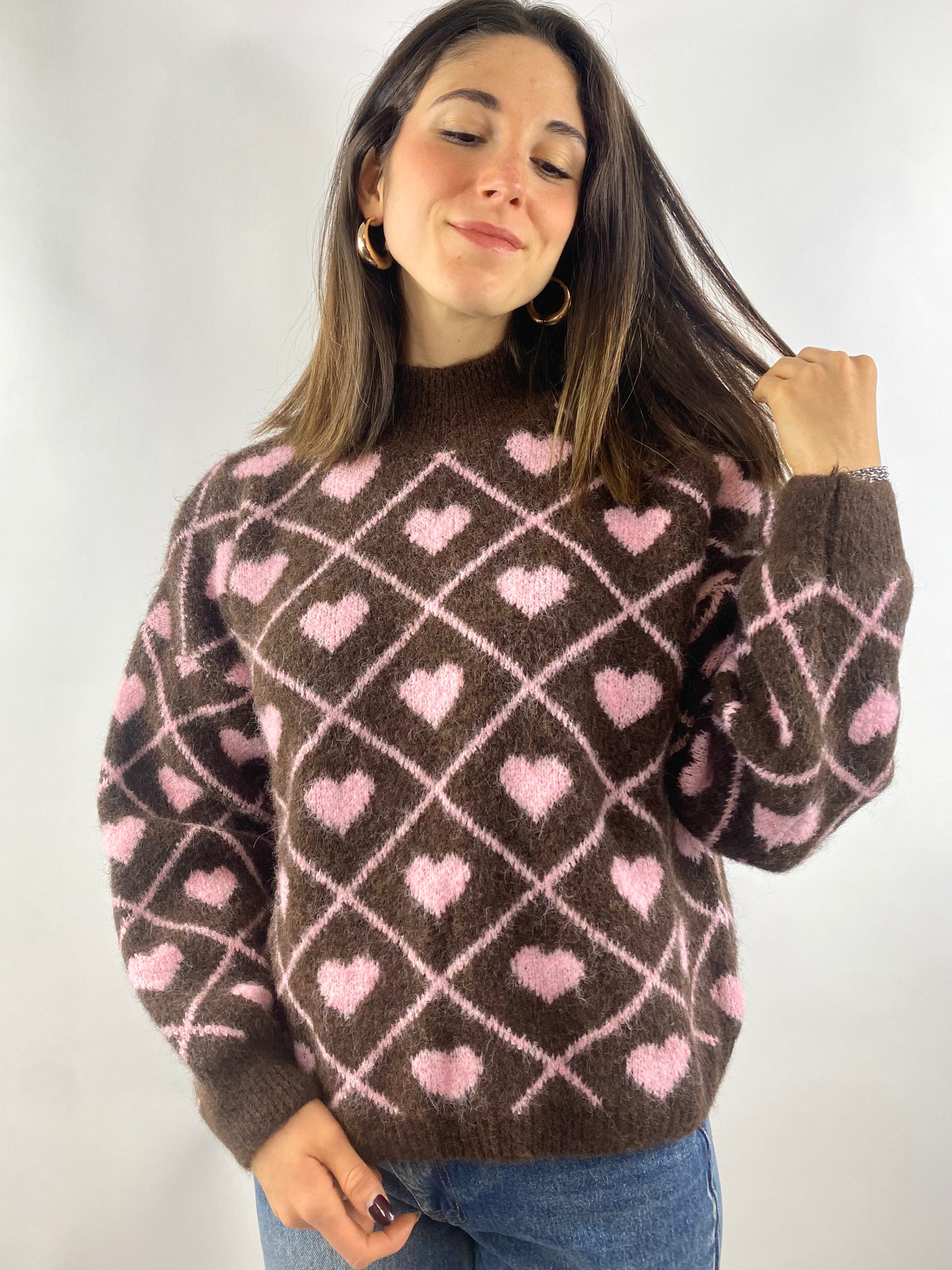 SUSY MIX MAGLIONE CUORI