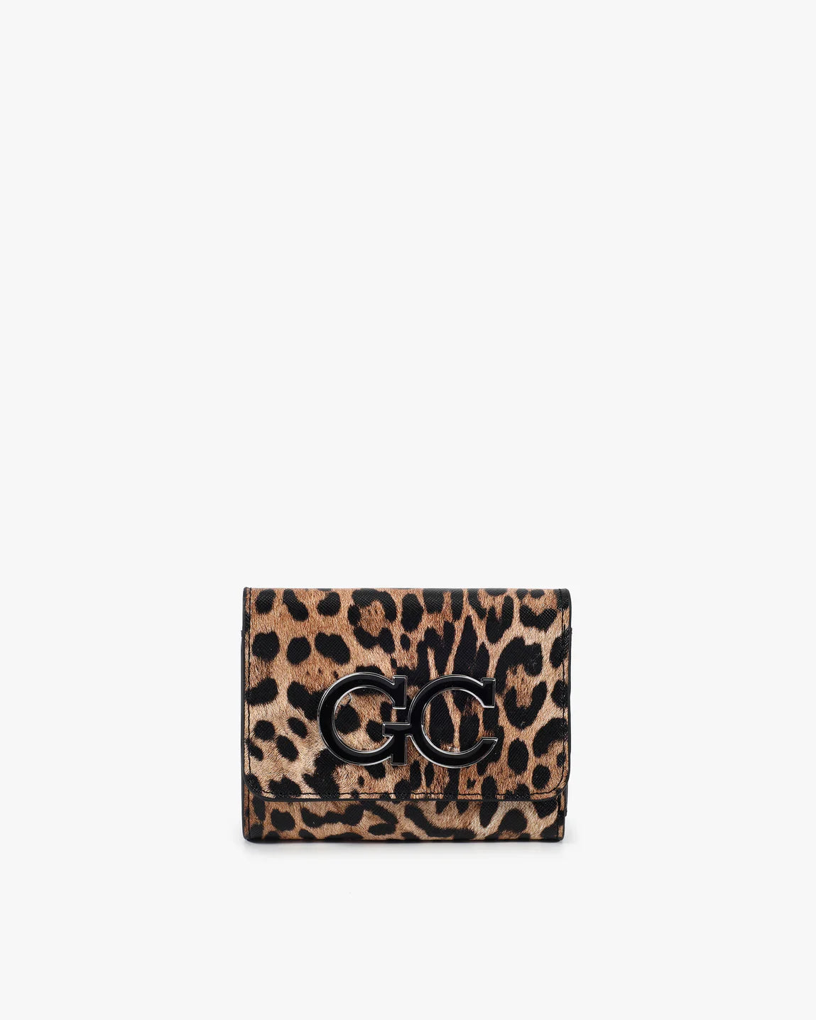 Gio Cellini Mini portafoglio in saffiano animalier