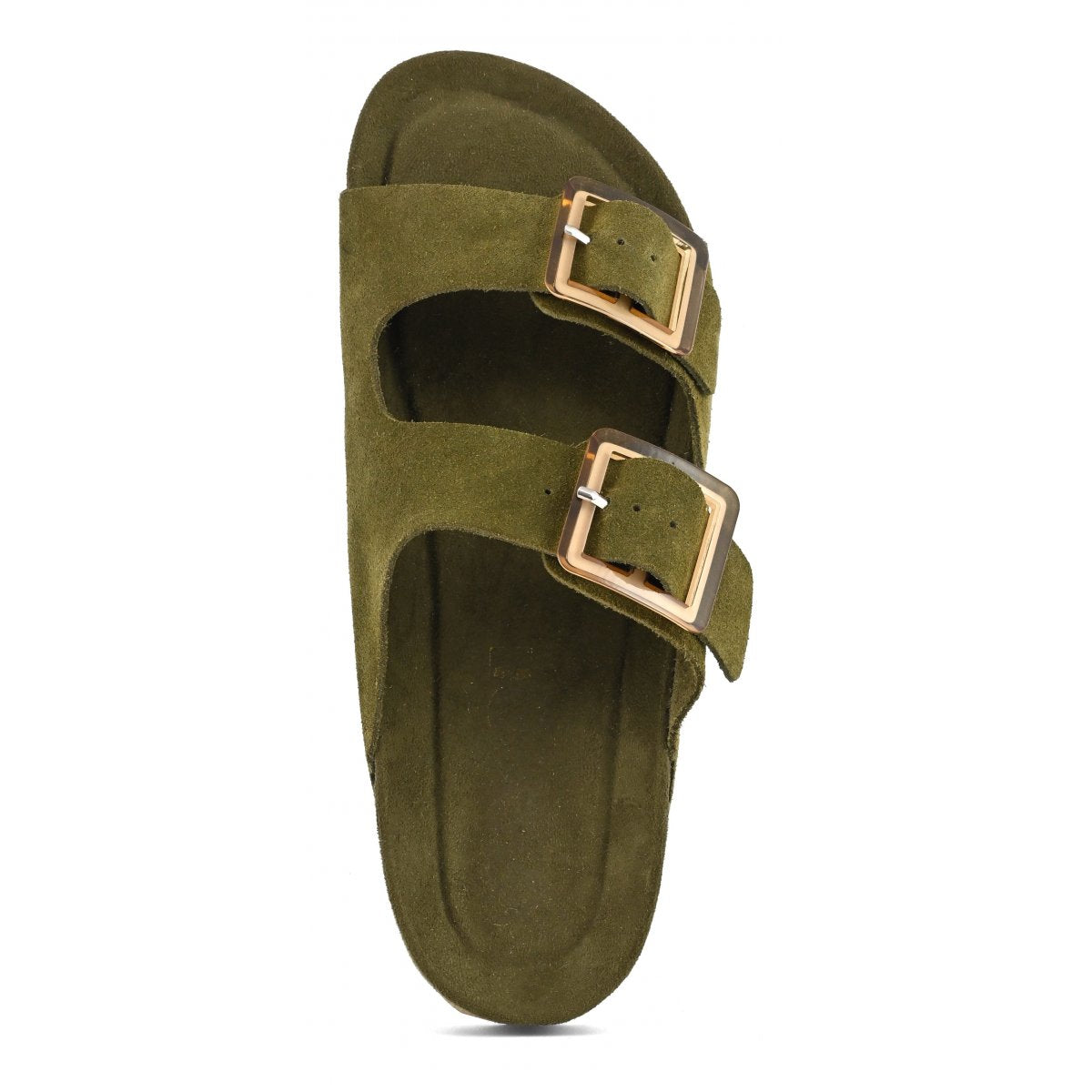 Colors of California Ciabatta donna in suede militare