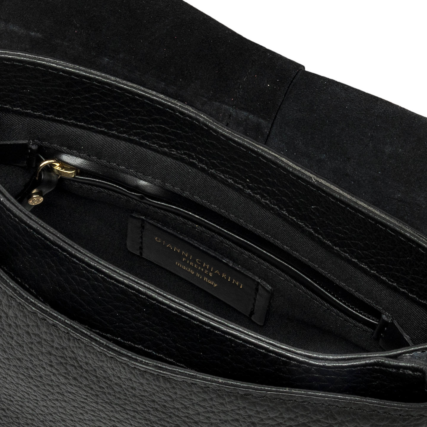Gianni Chiarini Borsa in pelle helena round nero