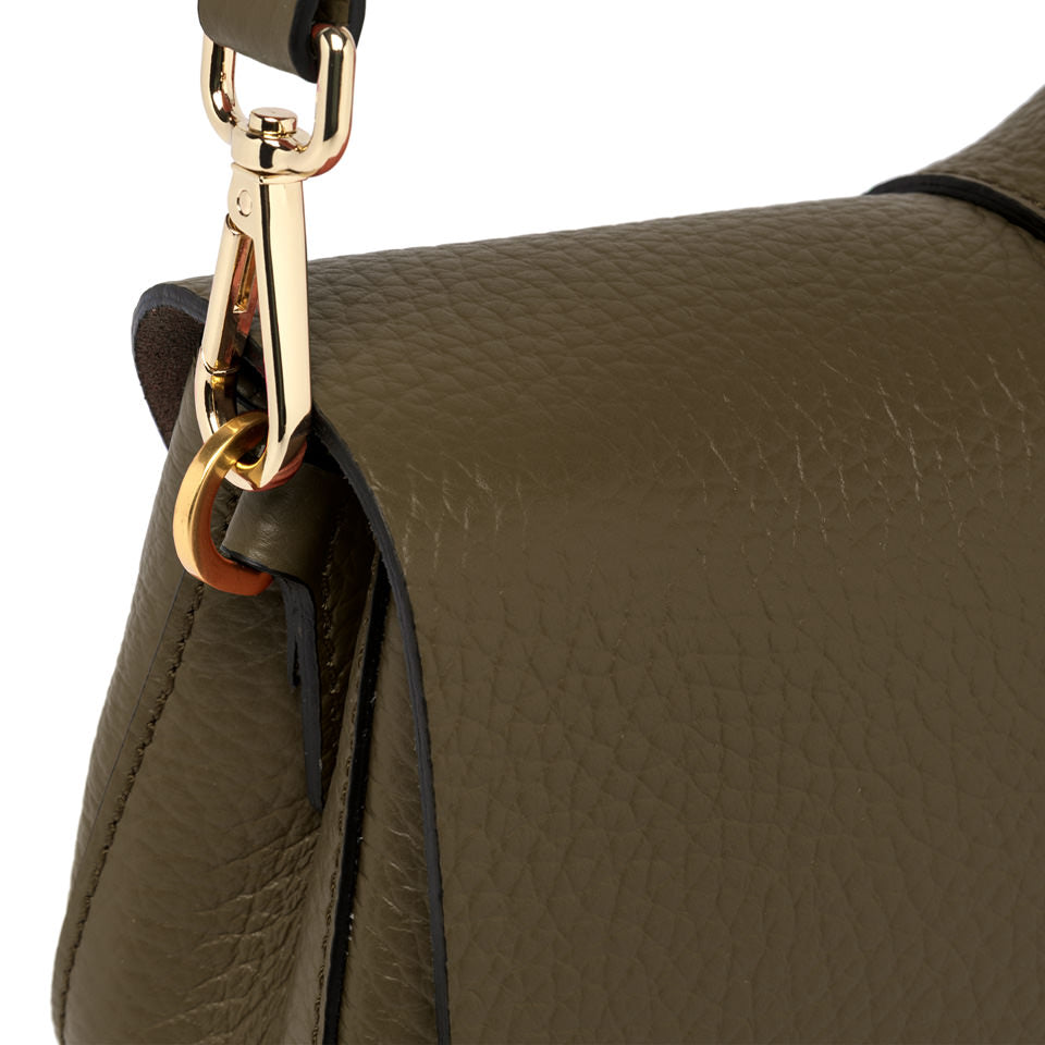 Gianni Chiarini Borsa a spalla in pelle moss