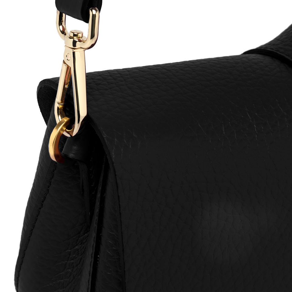 Gianni Chiarini Borsa a spalla in pelle nero