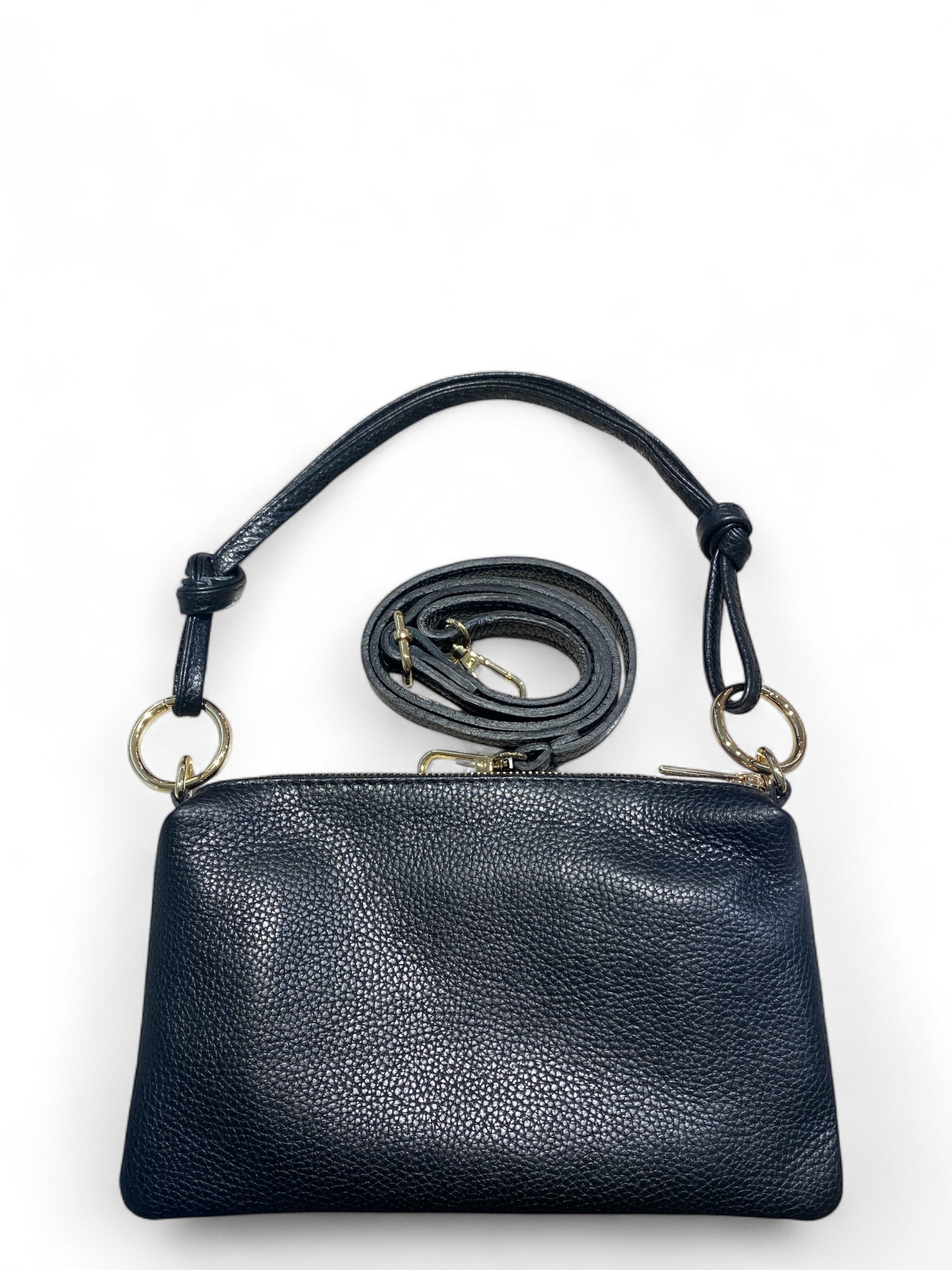 CECILE POCHETTE PICCOLA IN PELLE NERO