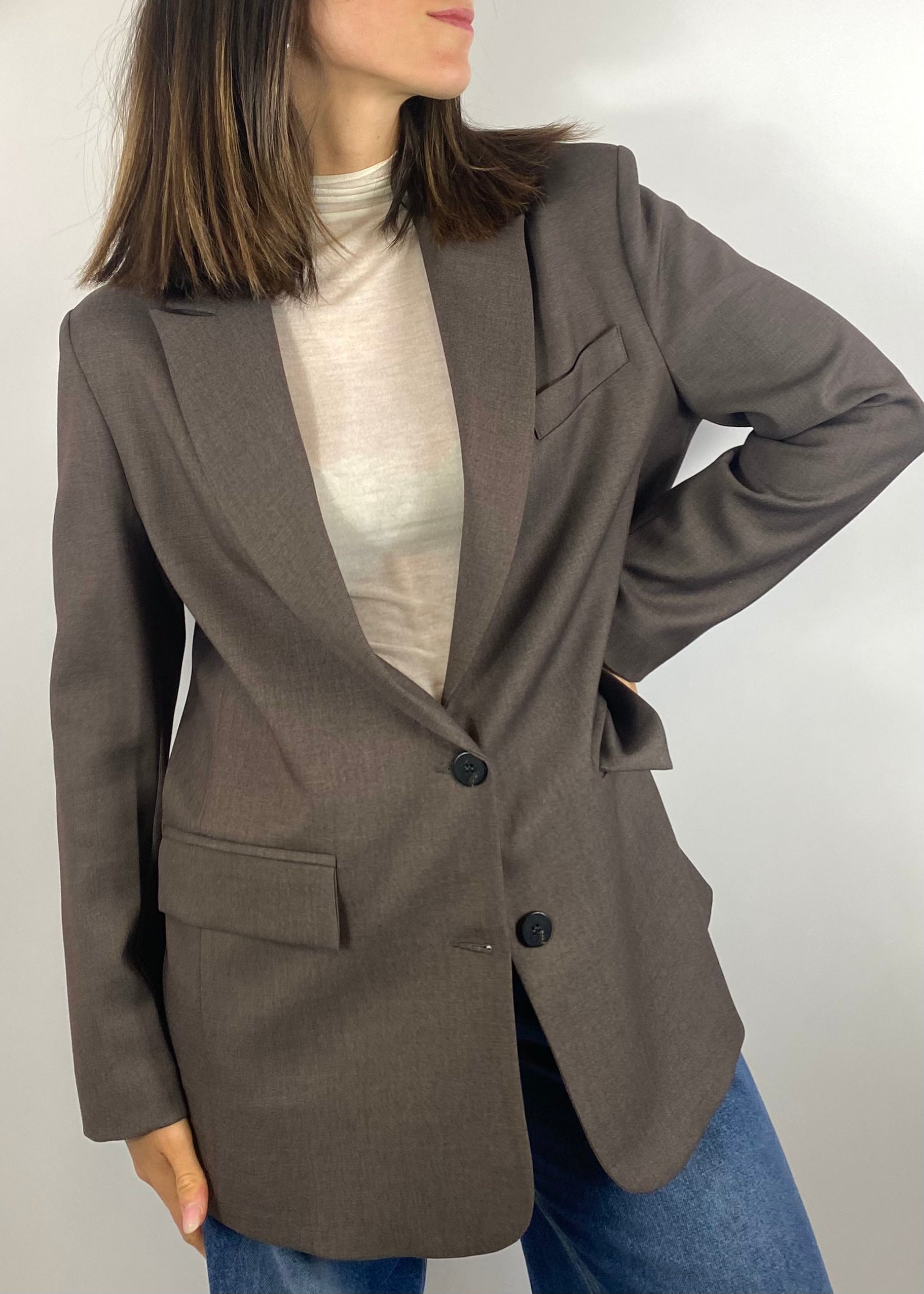 SUSYMIX GIACCA MONOPETTO KASHA