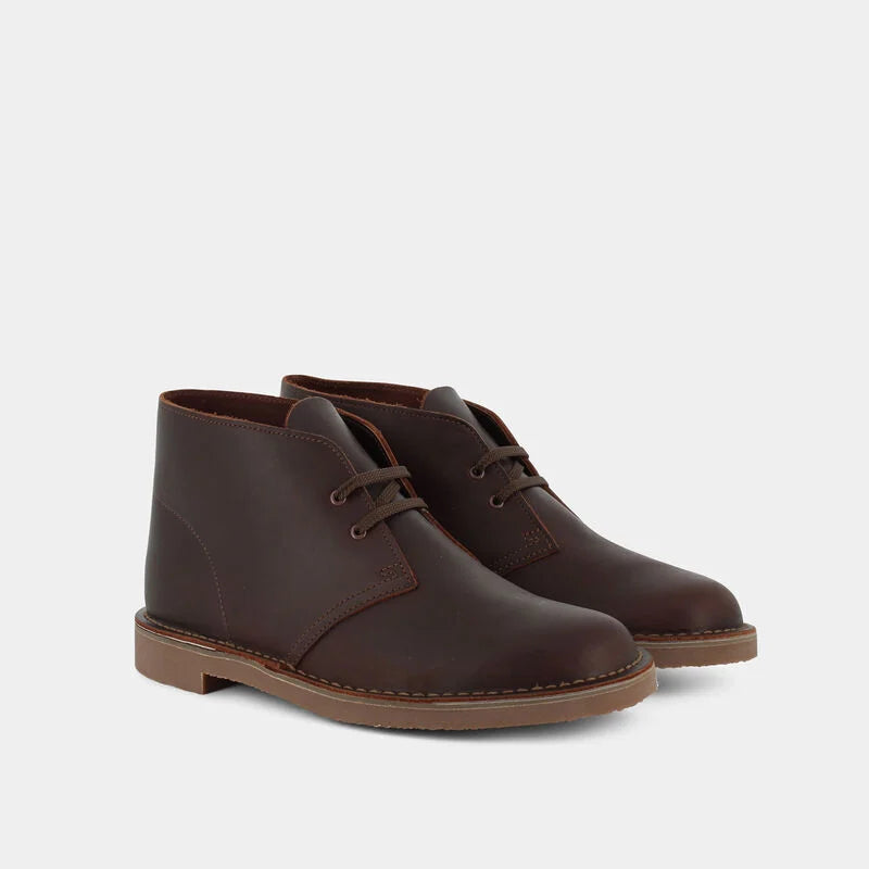 CLARKS POLACCHINA DARK BROWN