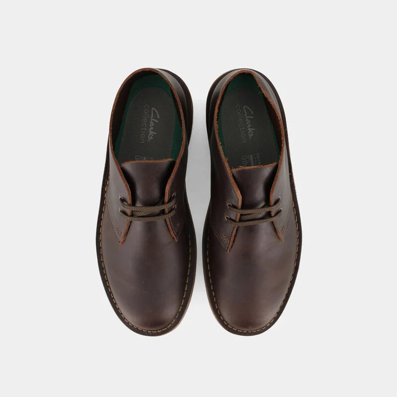 CLARKS POLACCHINA DARK BROWN