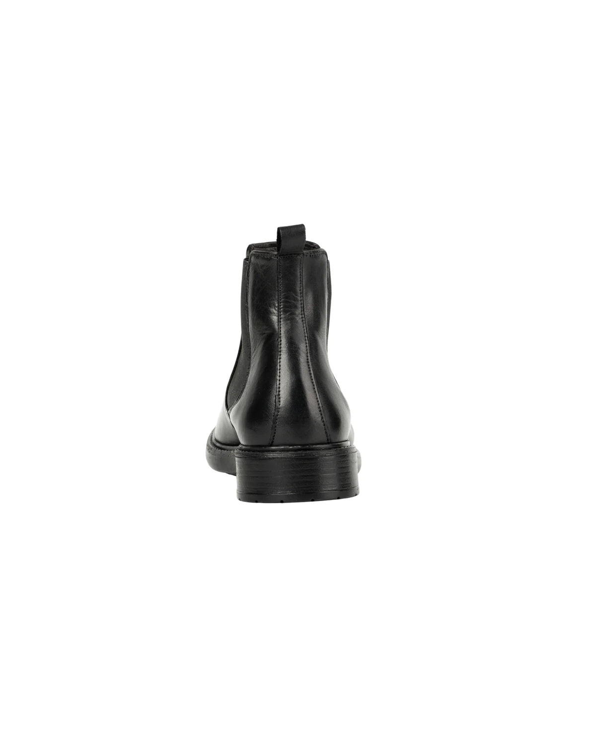 EXTON STIVALETTO CHELSEA VITELLO SOFT NERO