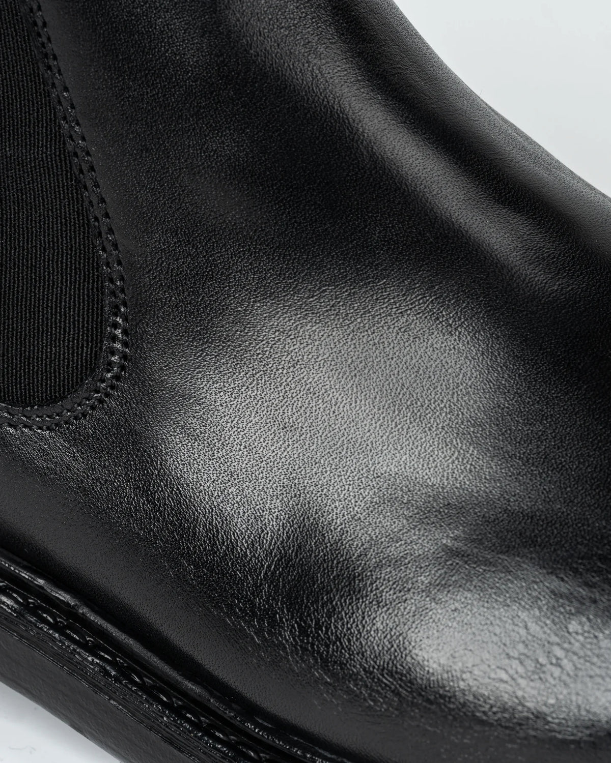 EXTON STIVALETTO CHELSEA VITELLO SOFT NERO