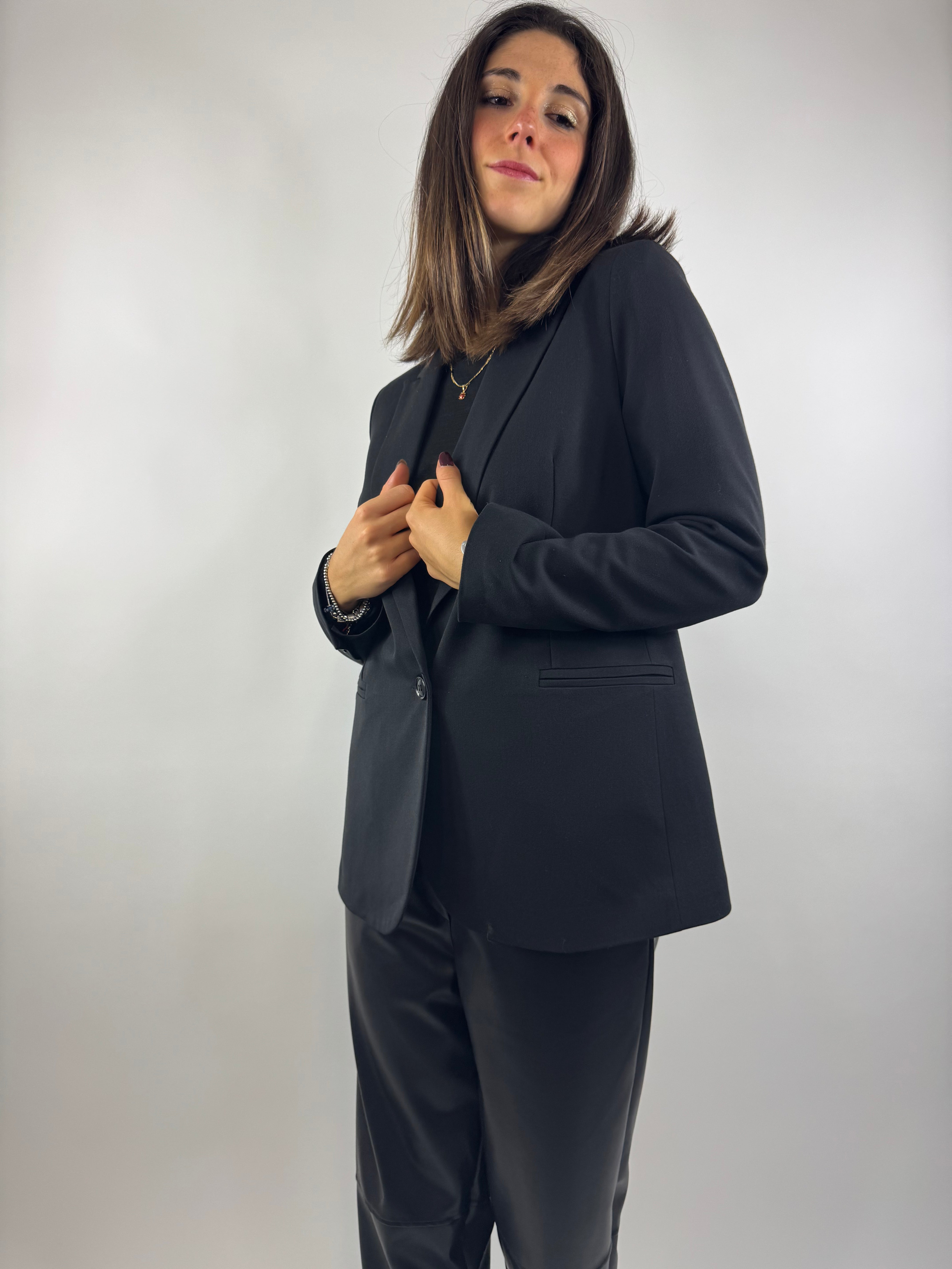 SUSY MIX GIACCA NERA