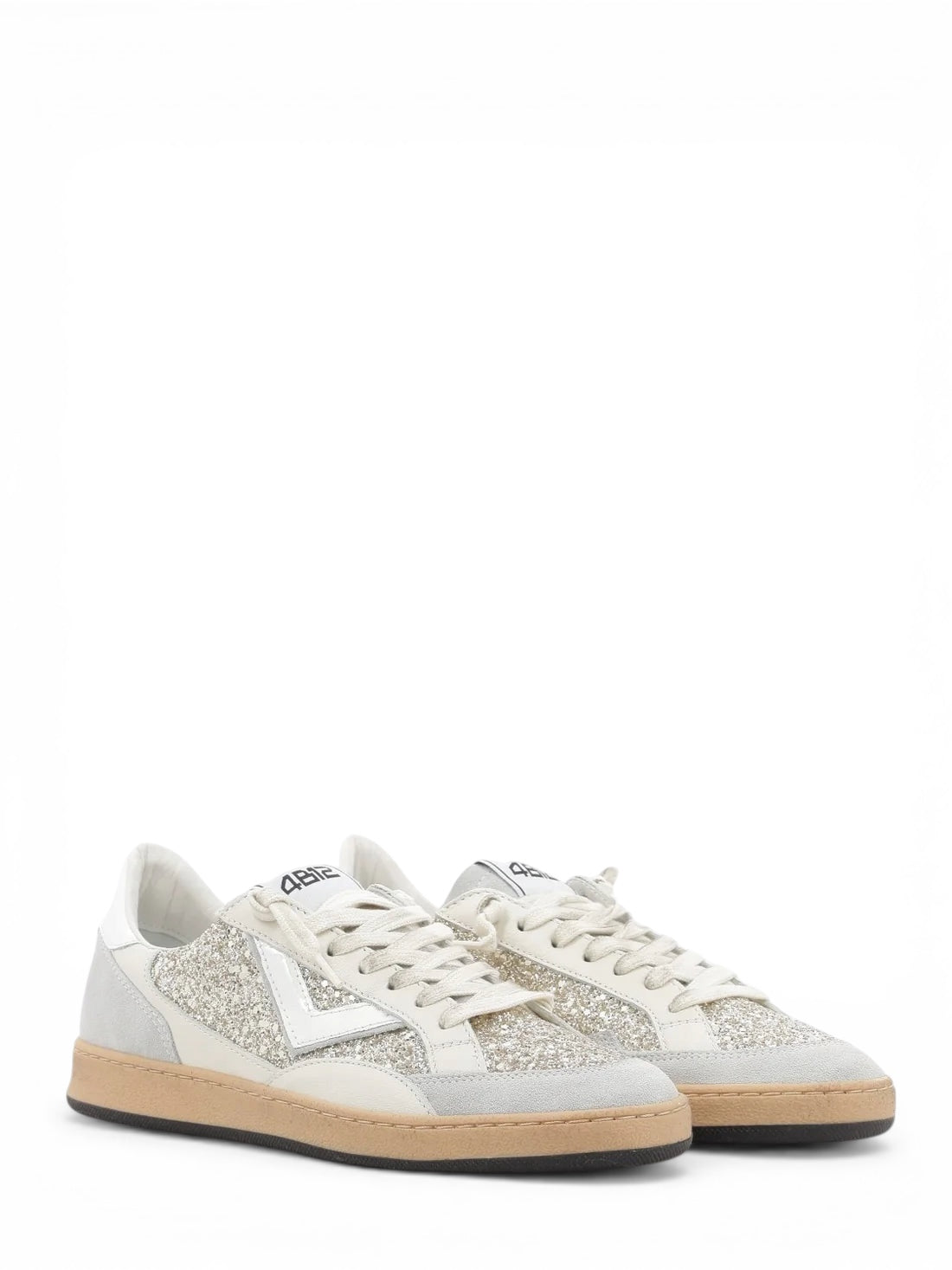 4B12 SNEAKERS PLAYNEW GLITTER GOLD