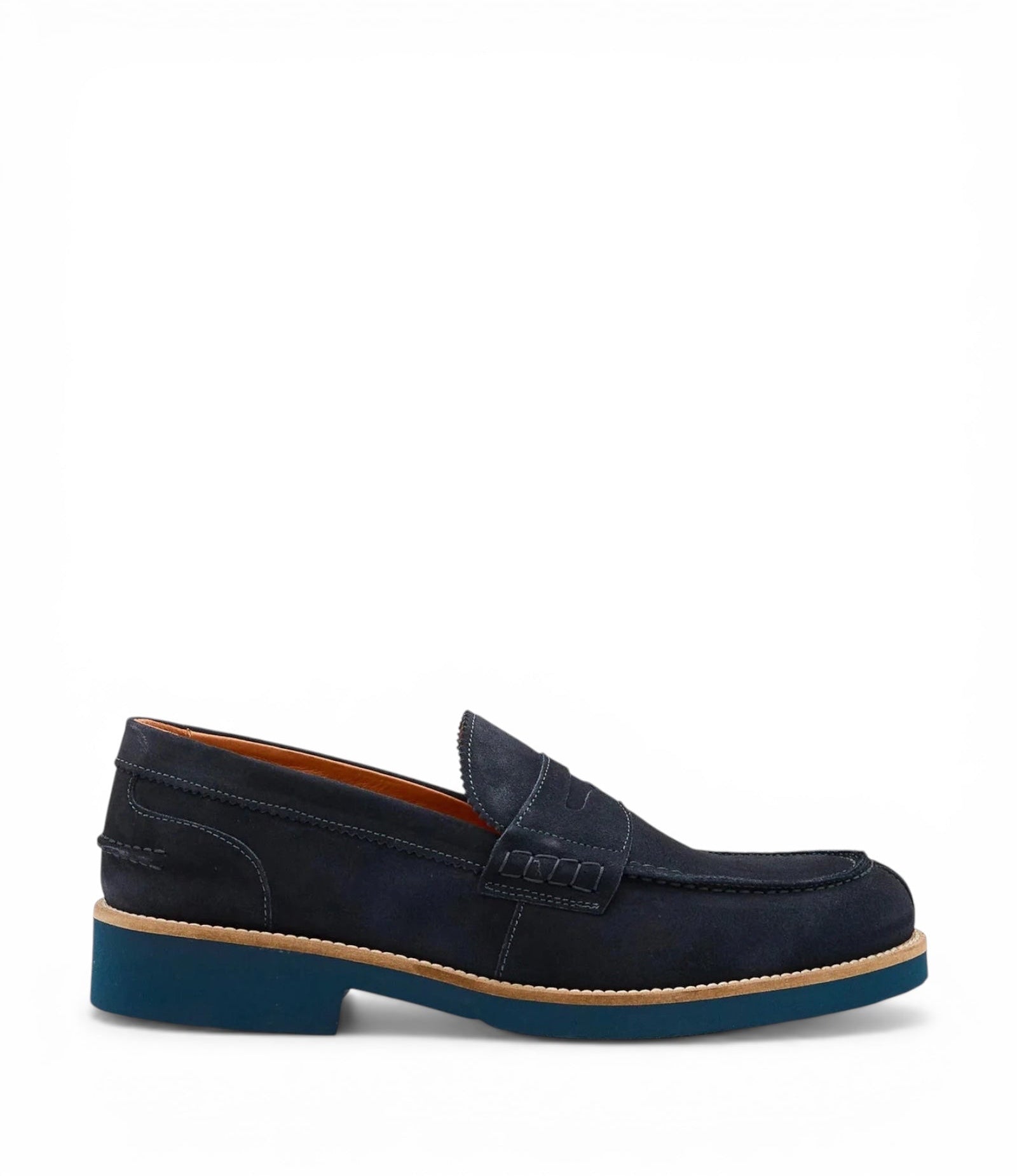 EXTON COLLEGE SUEDE BLU