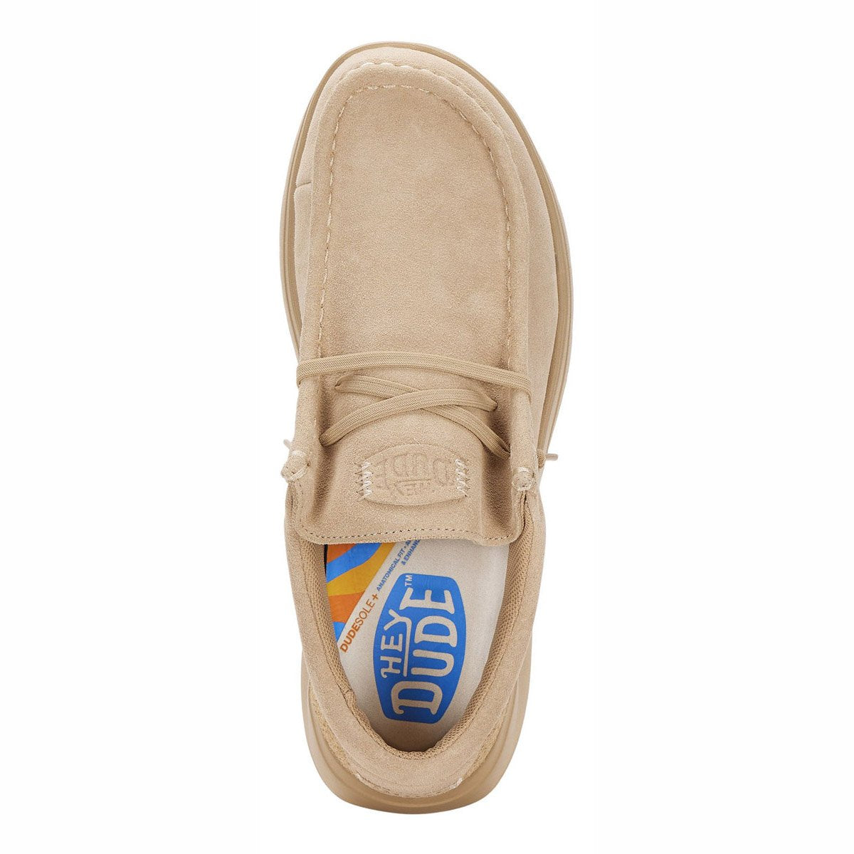 HEY DUDE WALLY COMF SUEDE TAN