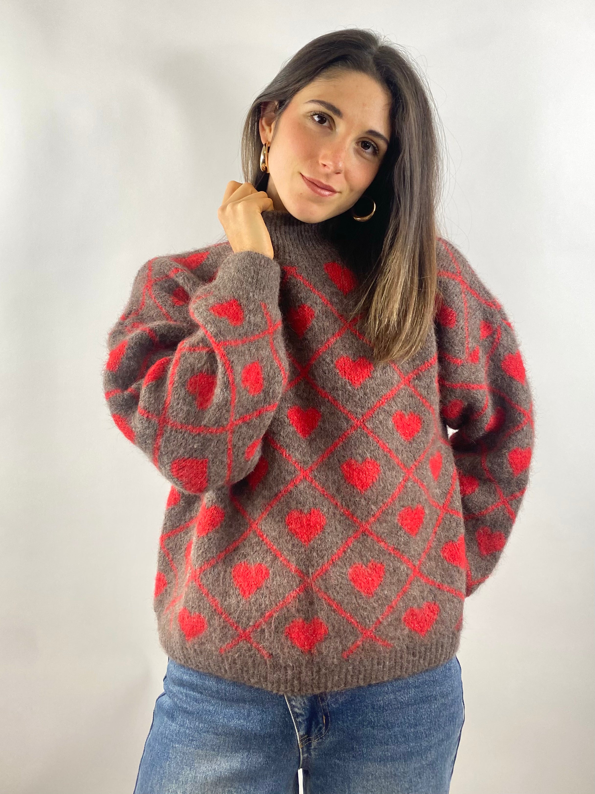 SUSY MIX MAGLIONE CUORI