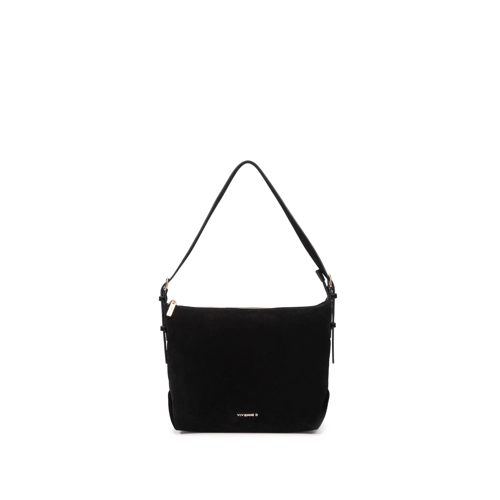 VIVIENNE D BORSA CAMOSCIO NERA