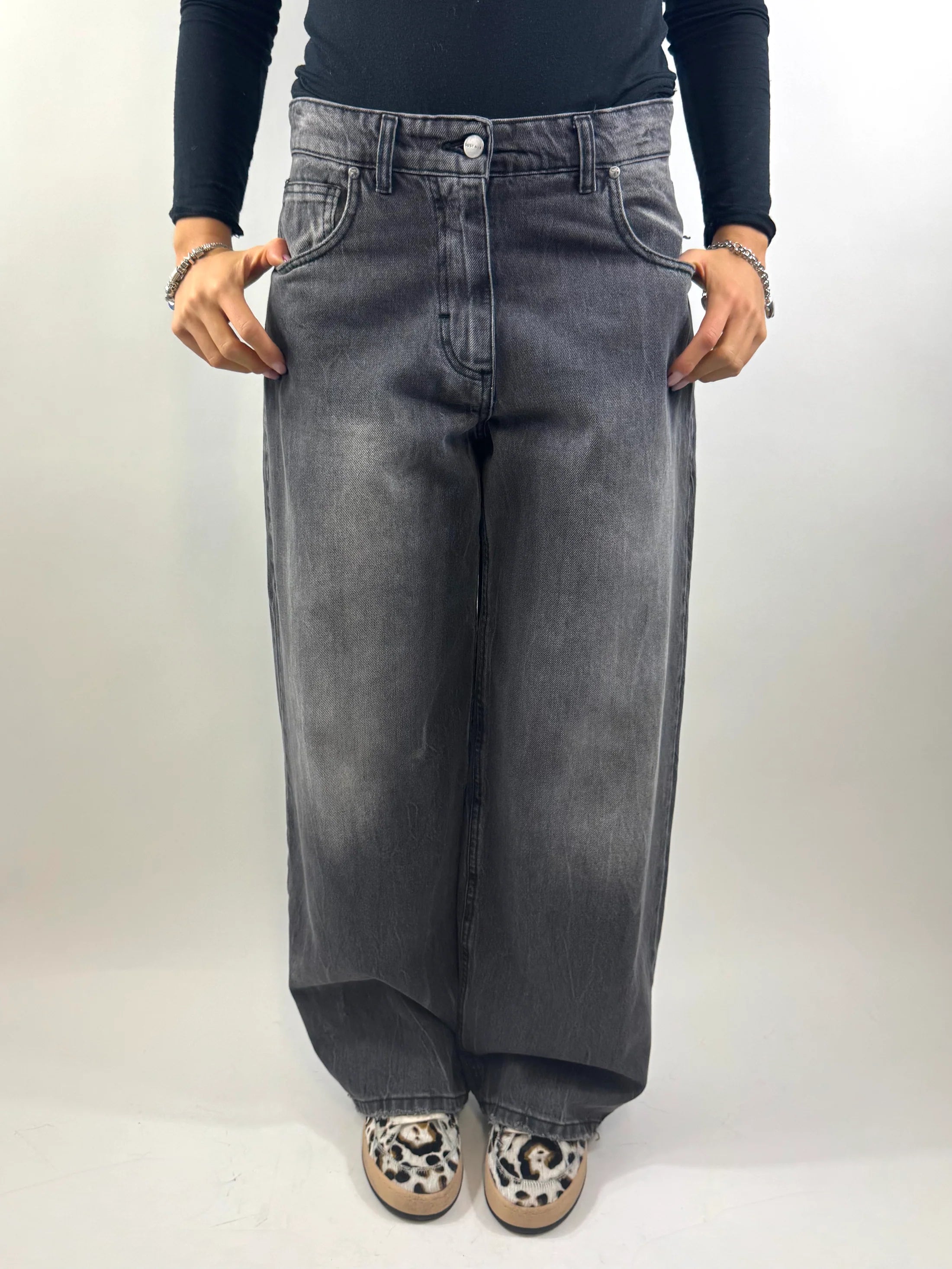 SUSY MIX JEANS GRIGIO