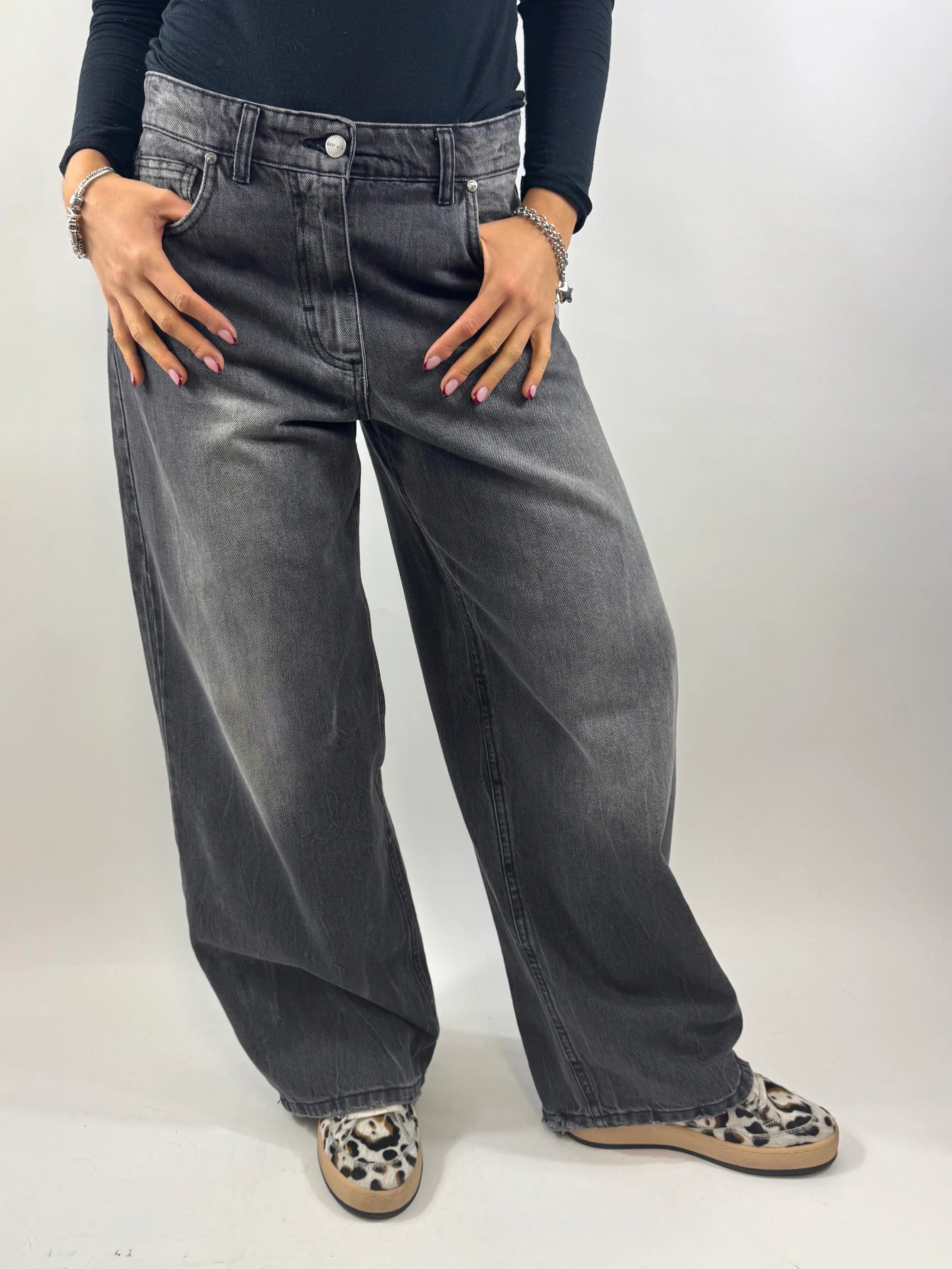 SUSY MIX JEANS GRIGIO