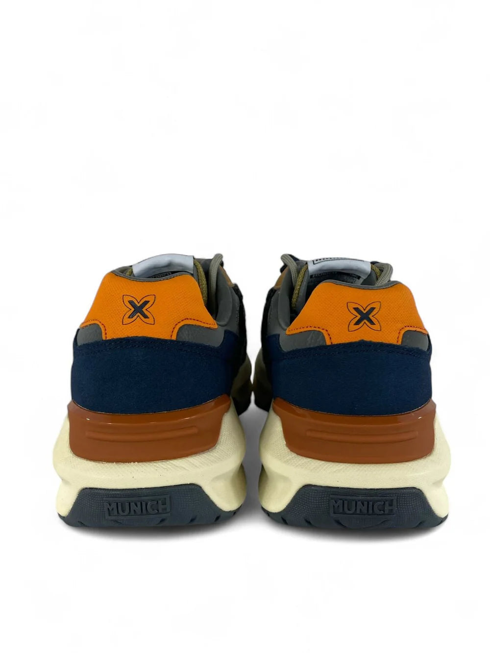 MUNICH SNEAKERS ECOPELLE E MESH BLU