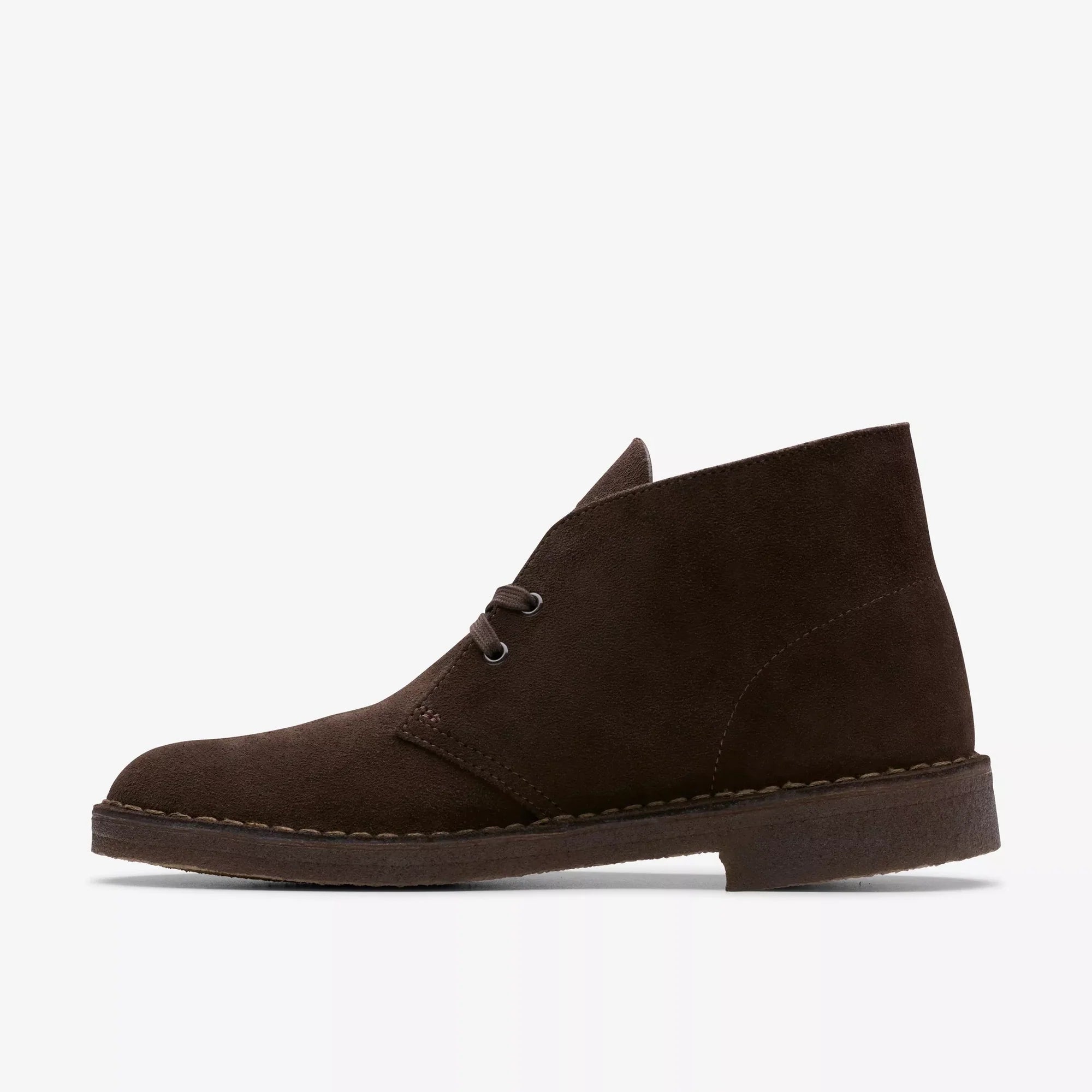 CLARKS POLACCHINE DARK SAND SUEDE