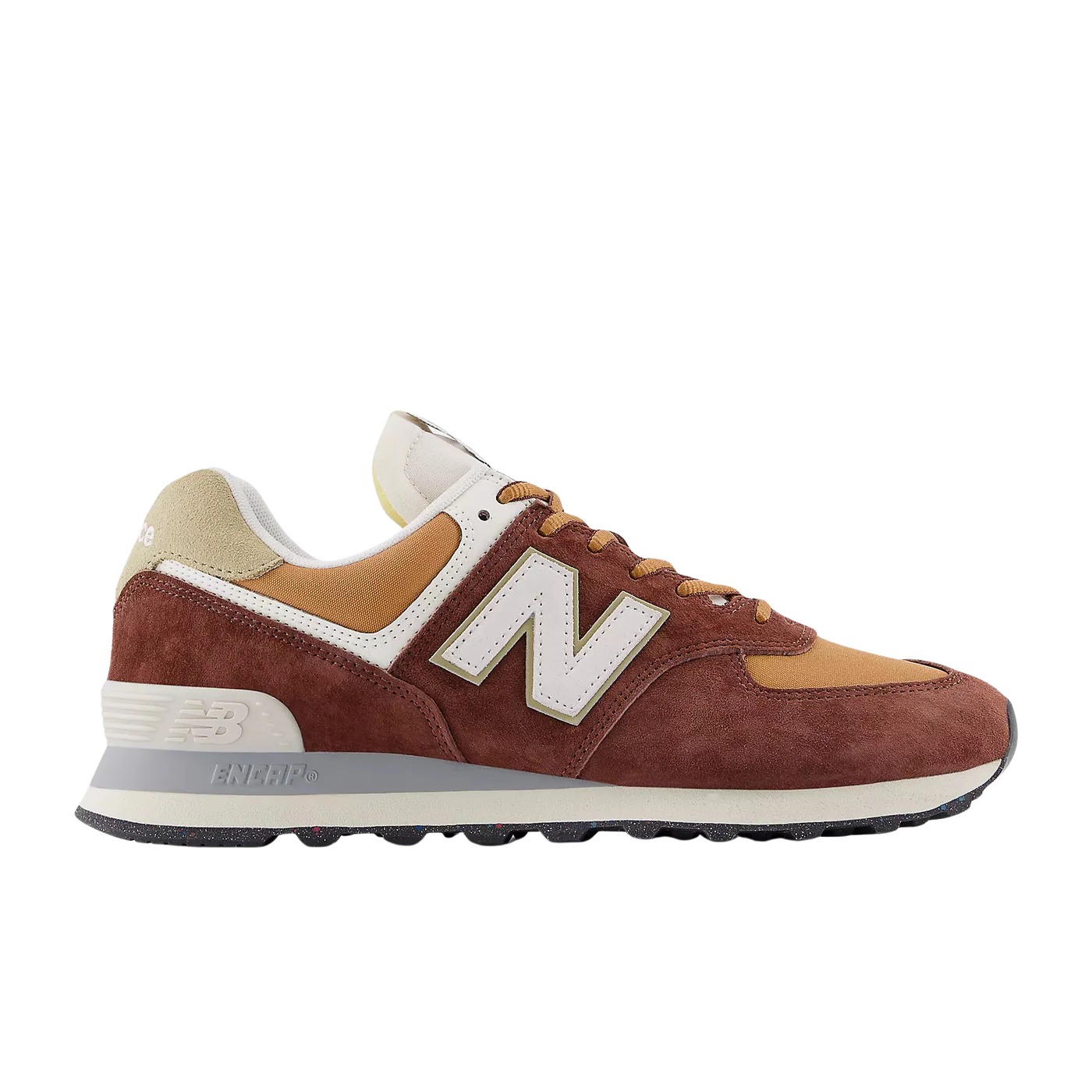 NEW BALANCE SNEAKERS SUEDE MARRONE