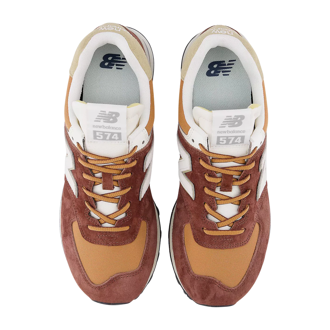 NEW BALANCE SNEAKERS U574MRR MARRONE