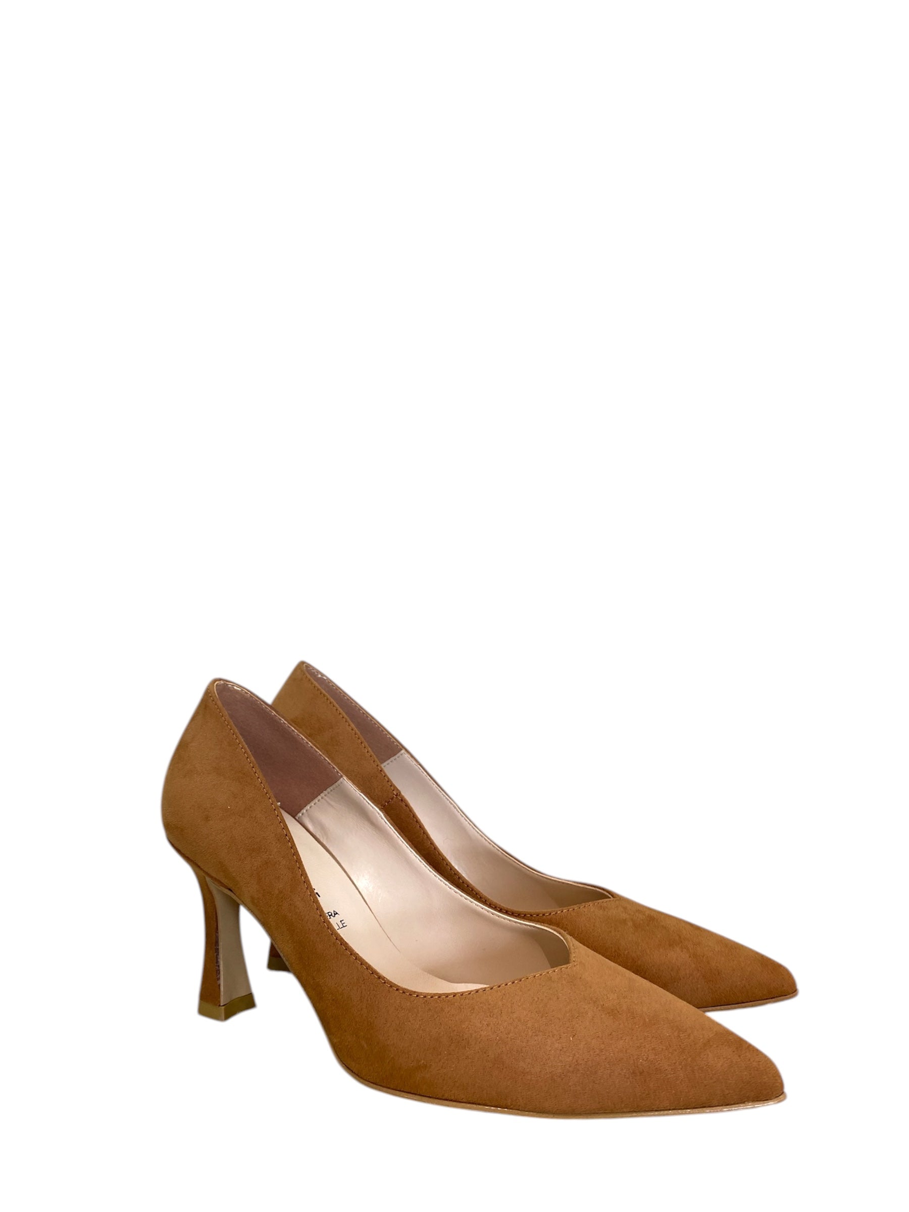 DIVINE FOLLIE DÈCOLLÈTE CAMOSCIO CUOIO