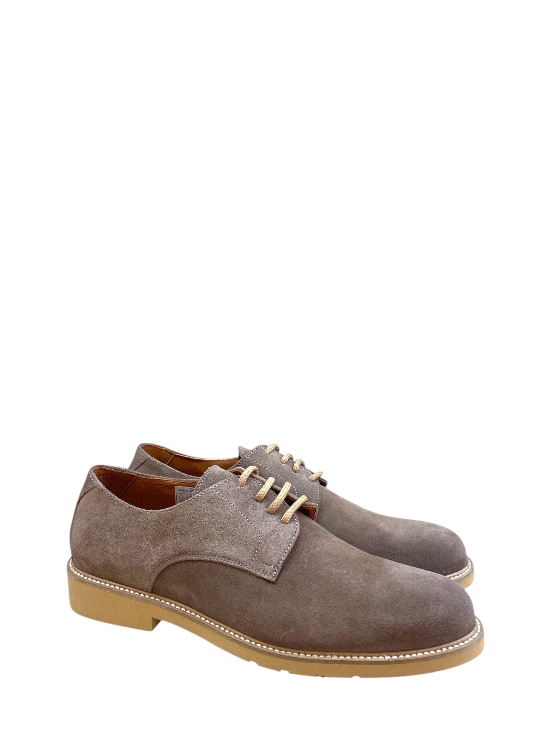 EXTON SCARPA ALLACCIATA TAUPE