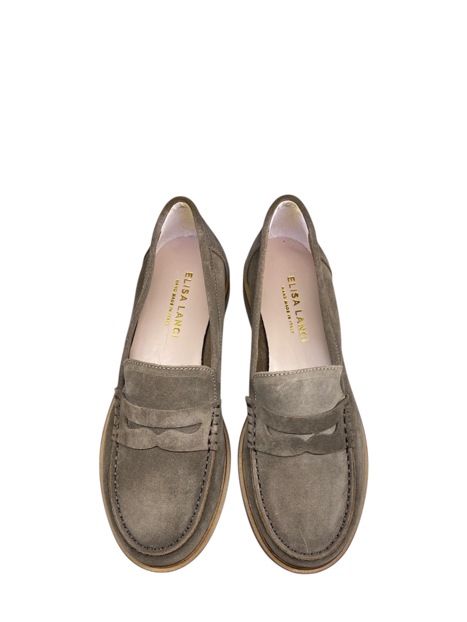 ELISA LANCI COLLEGE SUEDE SAND