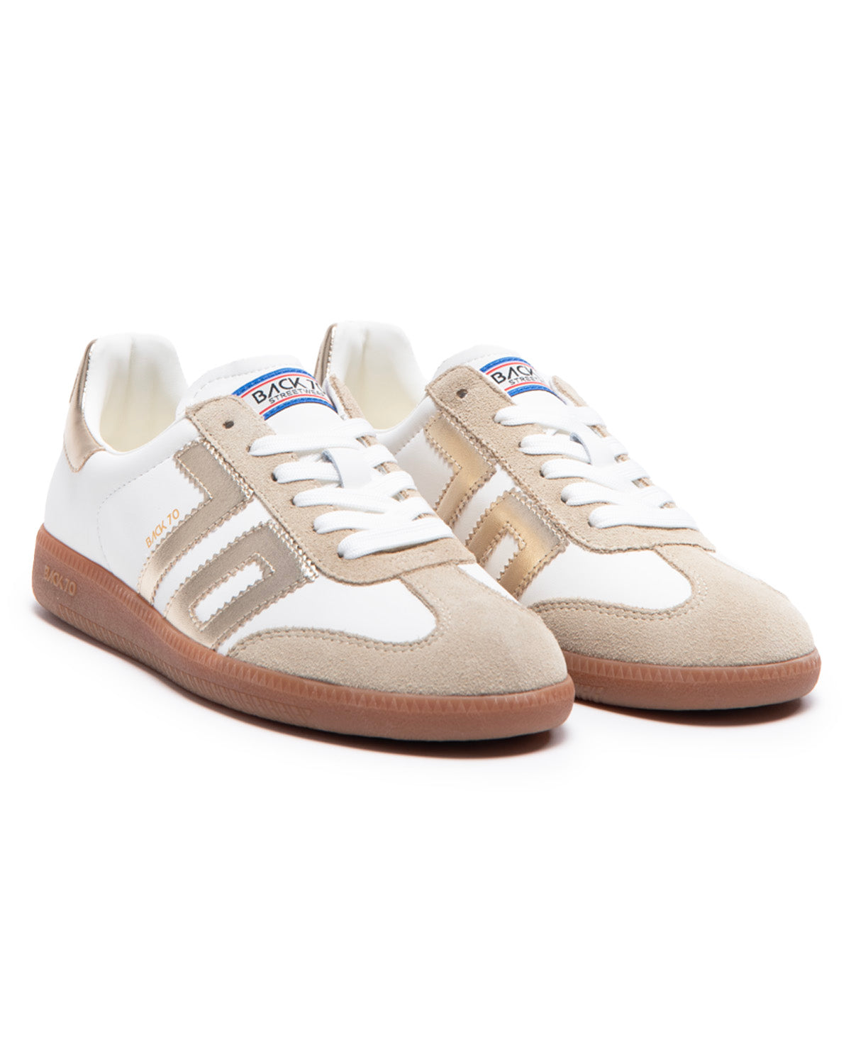 BACK70 SNEAKER CLOUD METALLIC GOLD