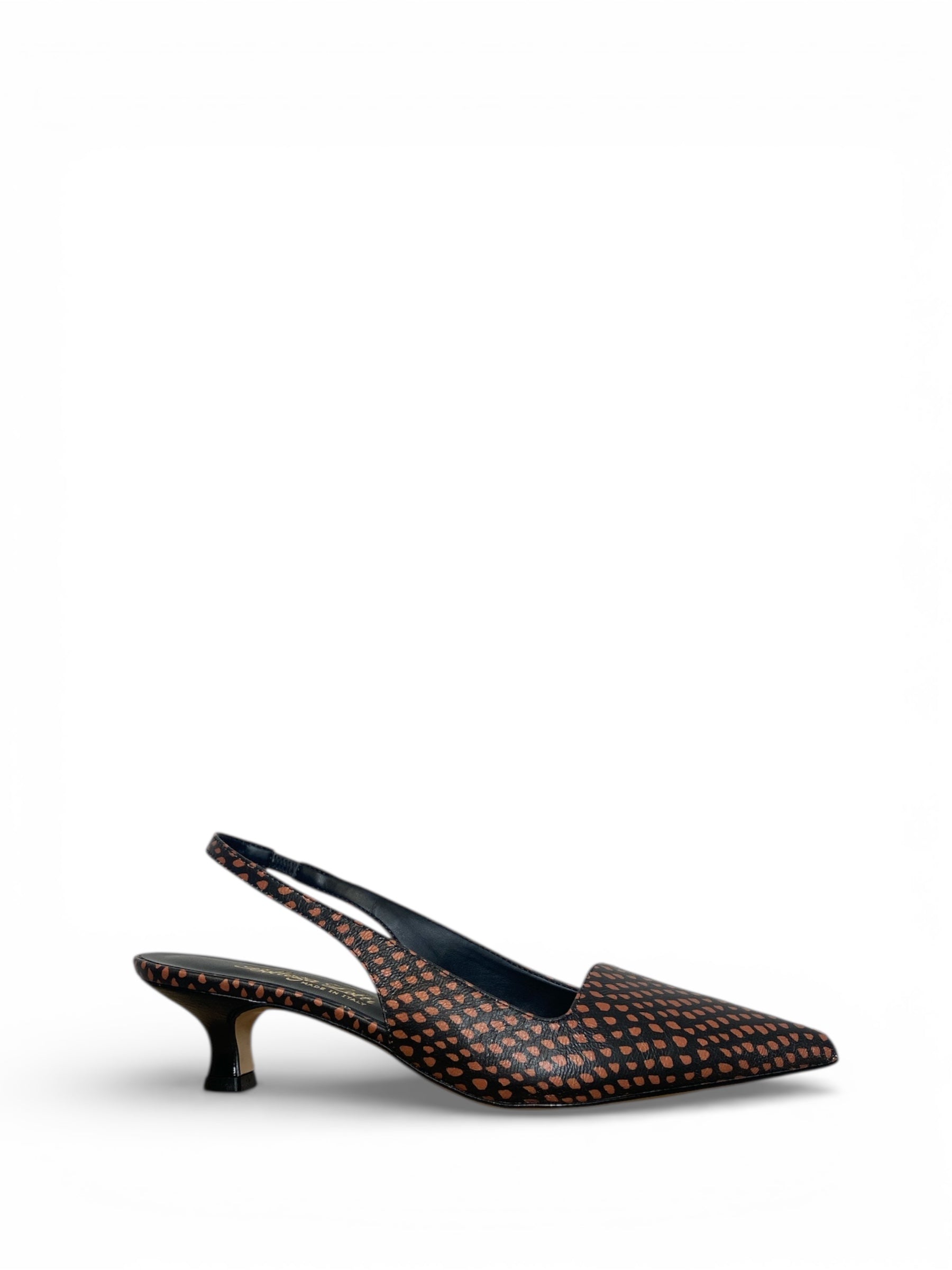 BOTTEGA LOTTI CHANEL NERO CON GOCCE CUOIO