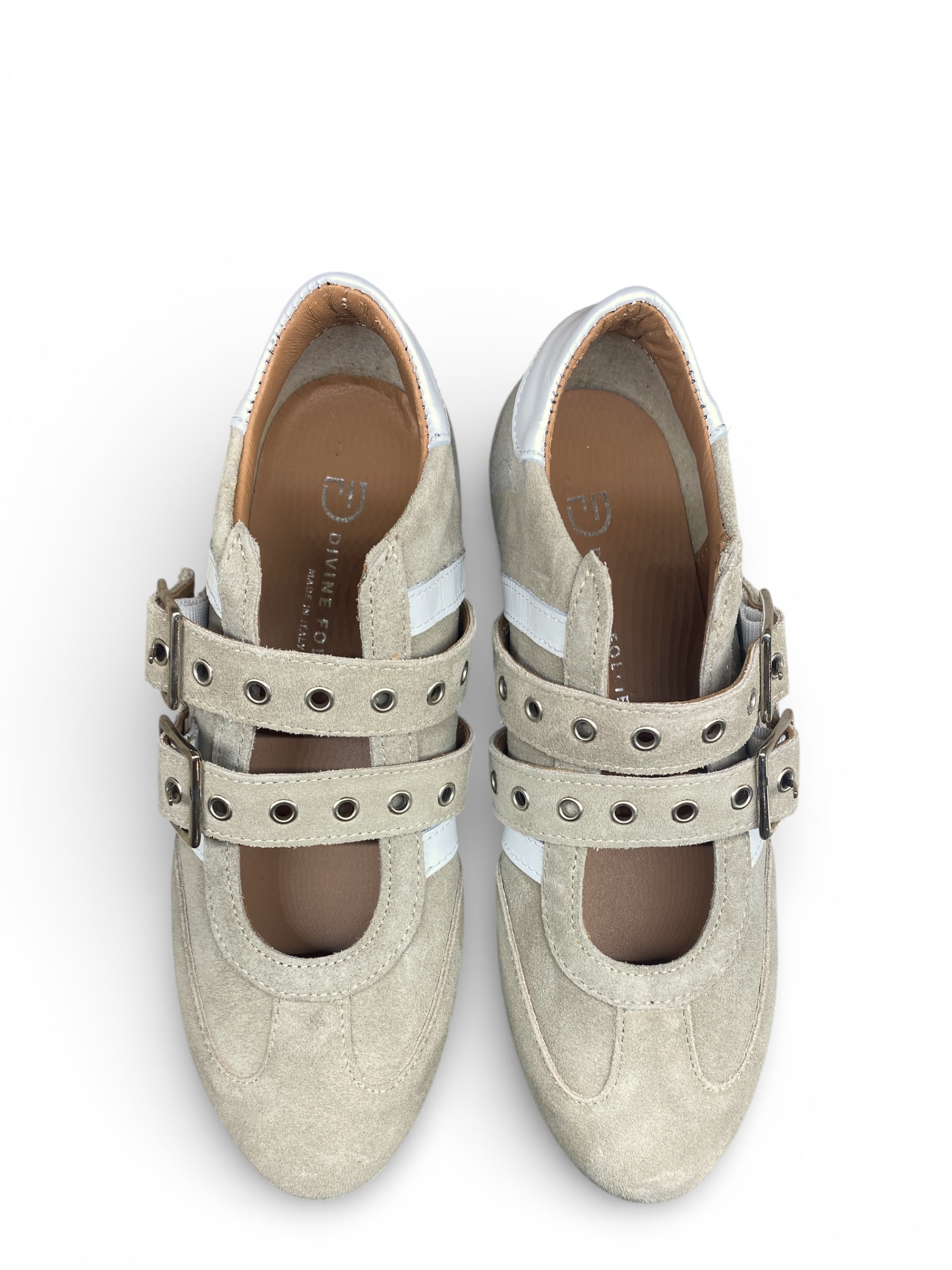 DIVINE FOLLIE BALLERINA SPORTIVA CON FIBBIE
