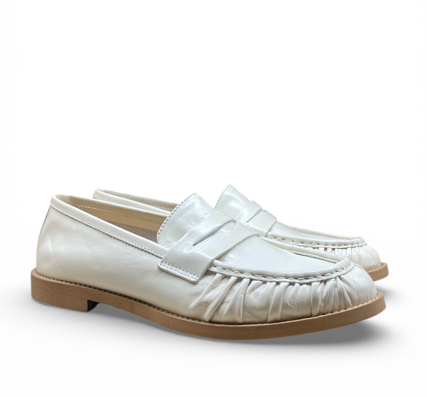 DIVINE FOLLIE COLLEGE PELLE BIANCO