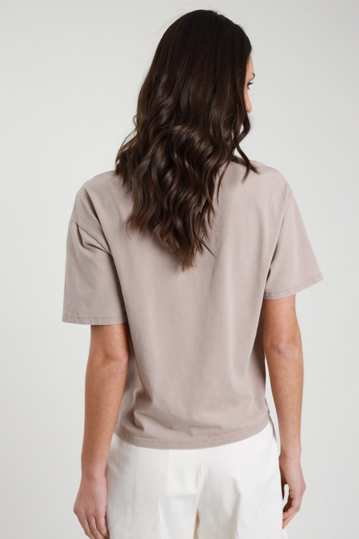 SUSY MIX T-SHIRT CON STAMPA FANGO