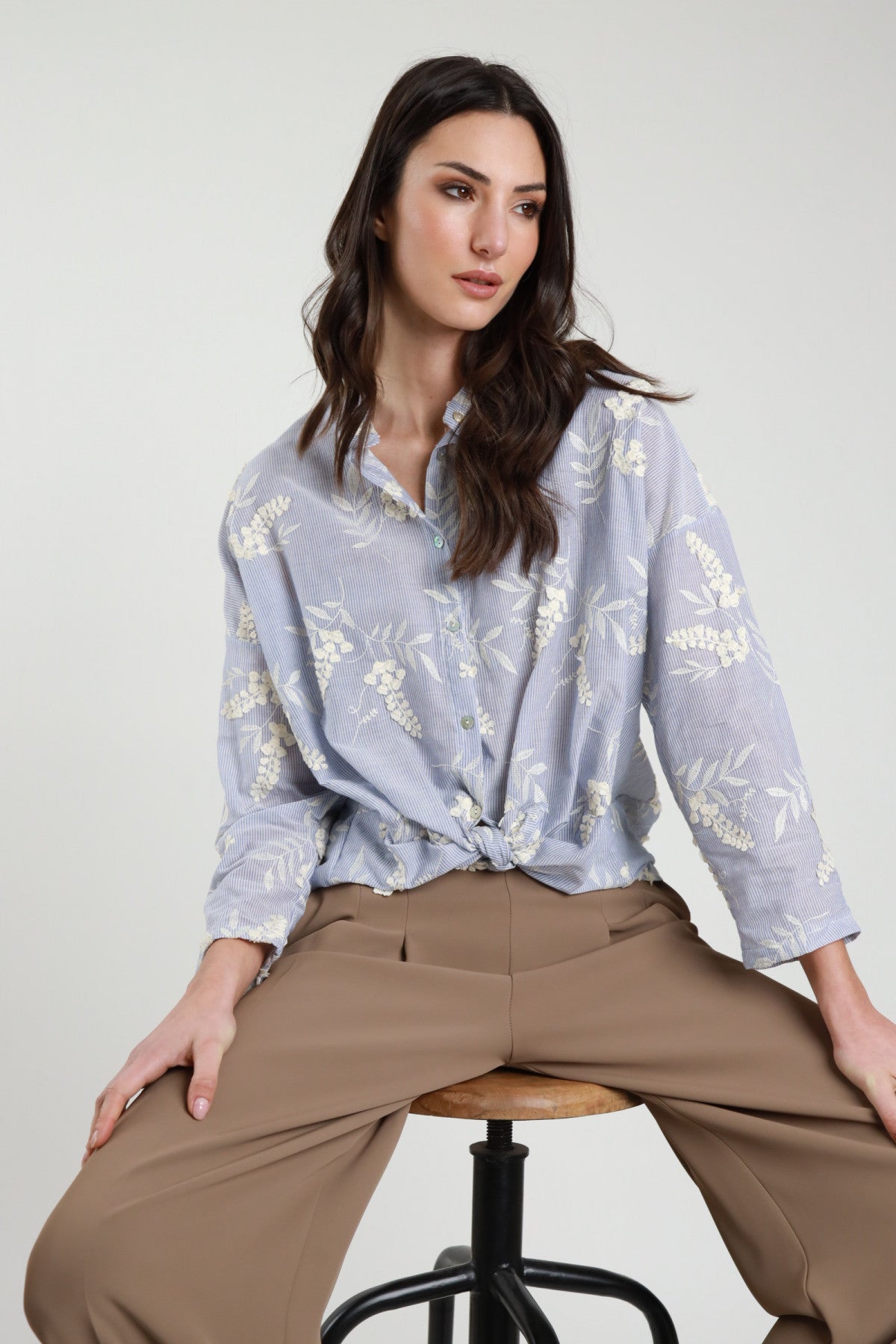 SUSY MIX CAMICIA CON RICAMI