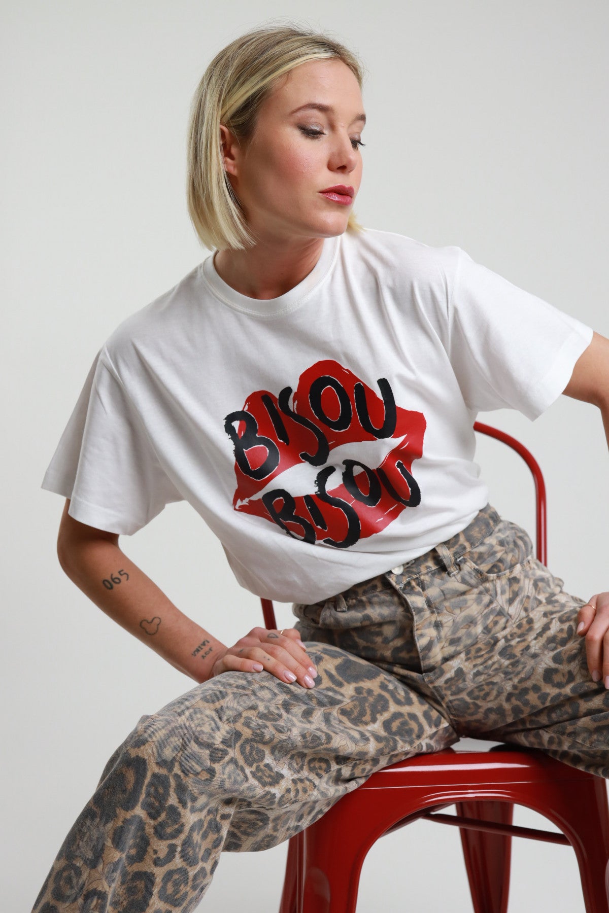 SUSY MIX T-SHIRT STAMPA BISOU BISOU