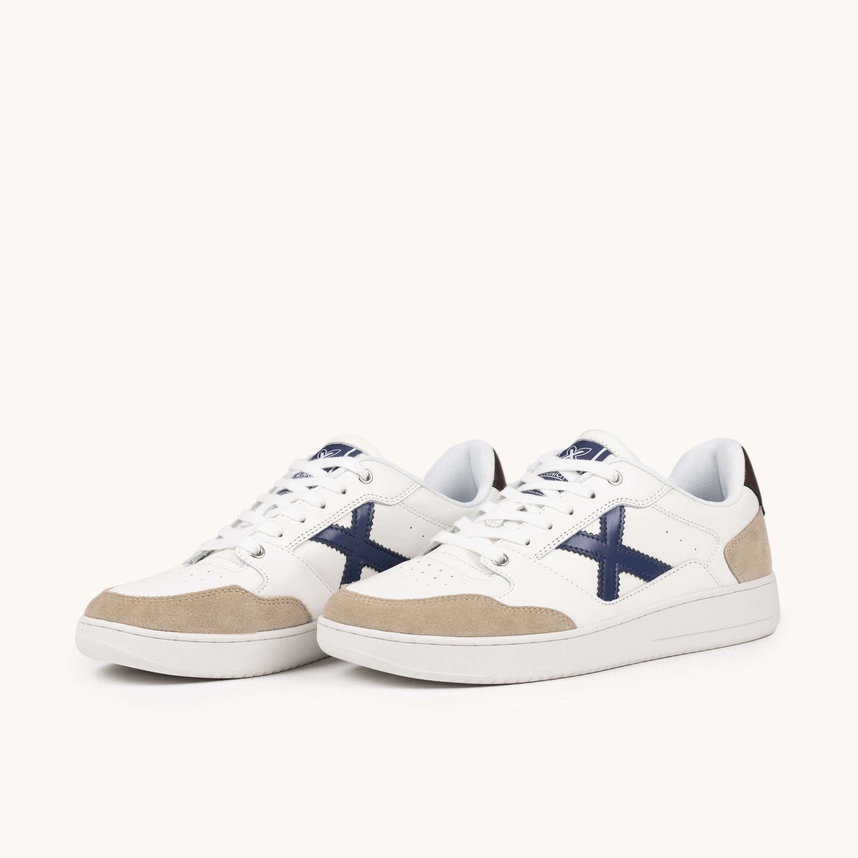 MUNICH SNEAKERS LEGIT NAVY AND BROWN
