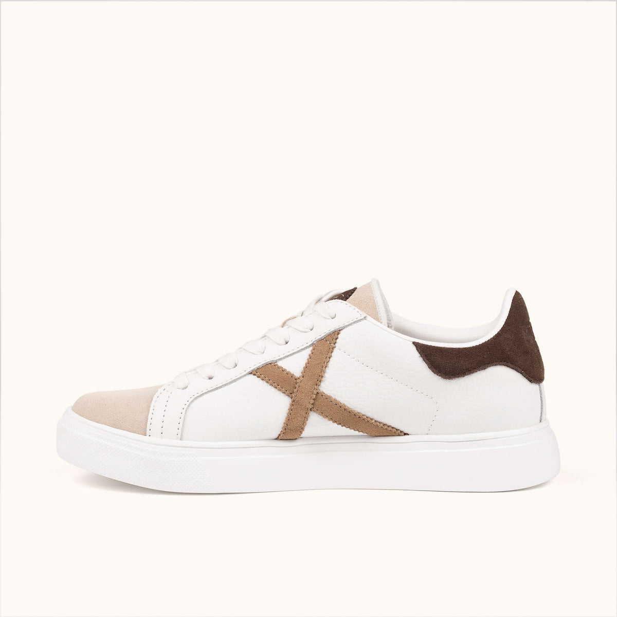 MUNICH SNEAKERS RETE WHITE AND GREY